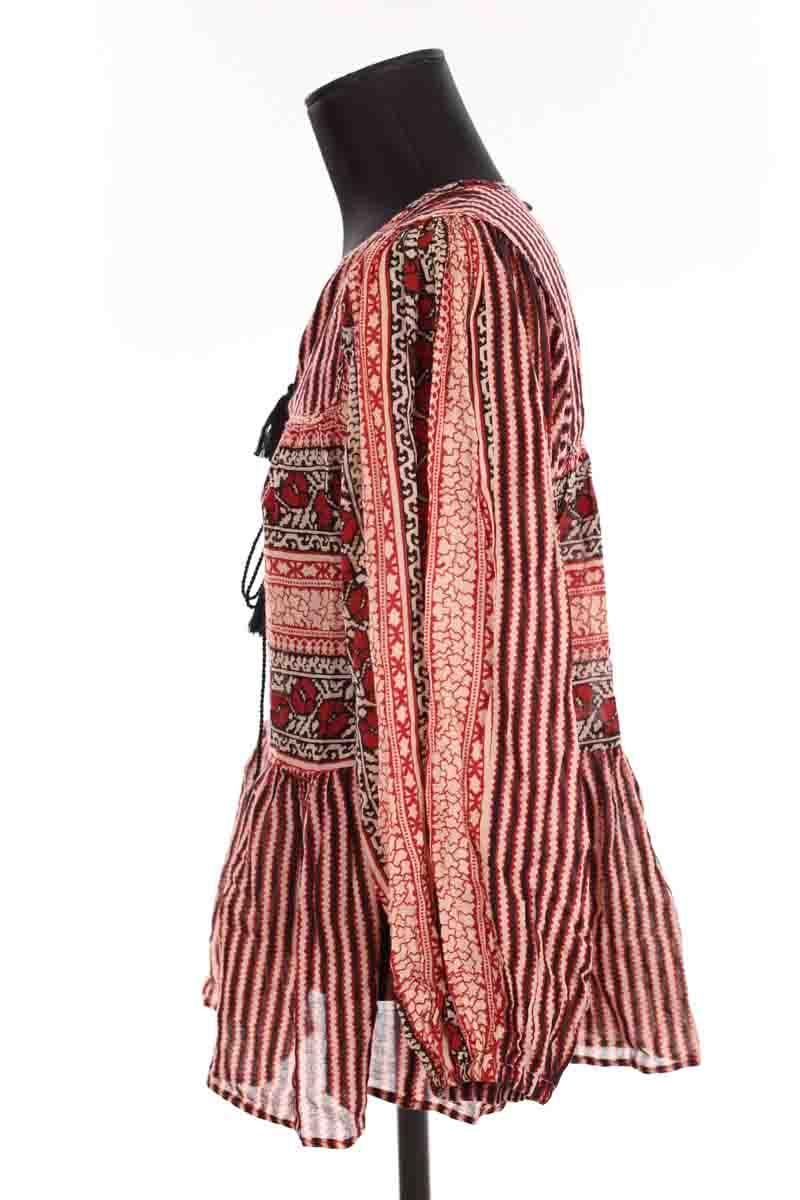 Cotton blouse ANTIK BATIK - Seconde Main Brown