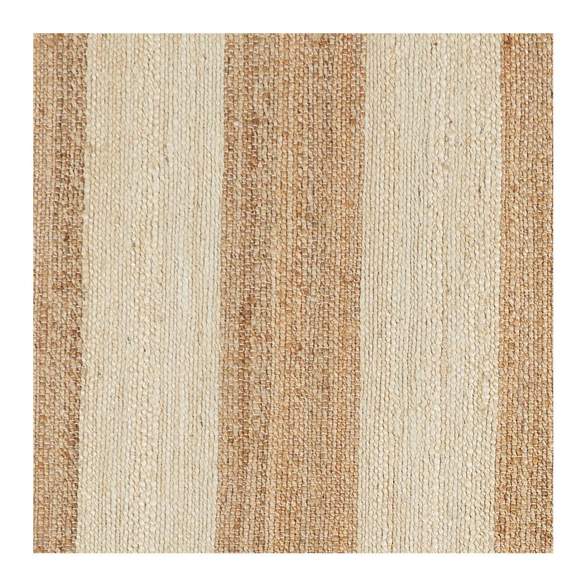 Bianca jute rug BLANC D'IVOIRE Golden