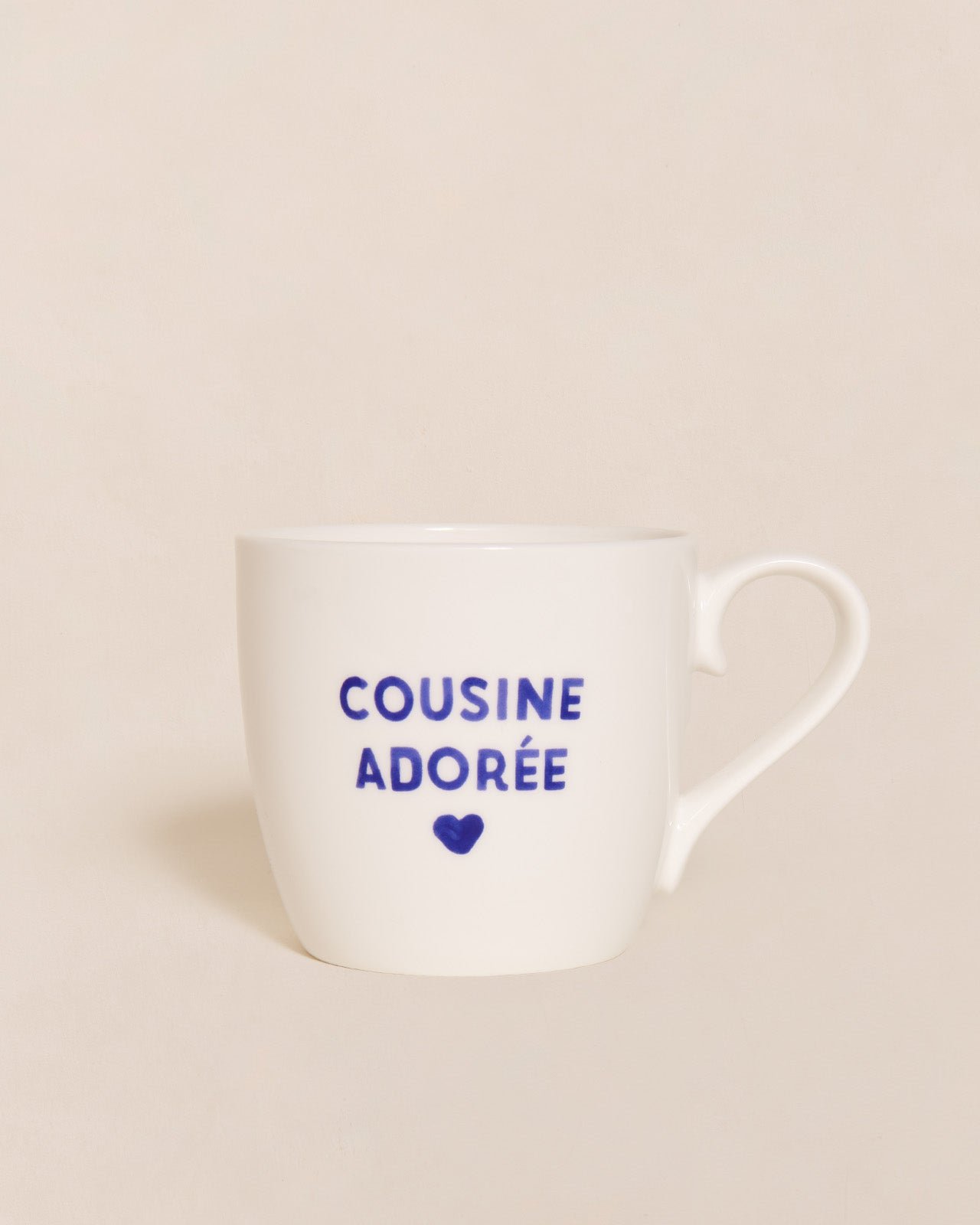 Beloved cousin mug EMOI EMOI White