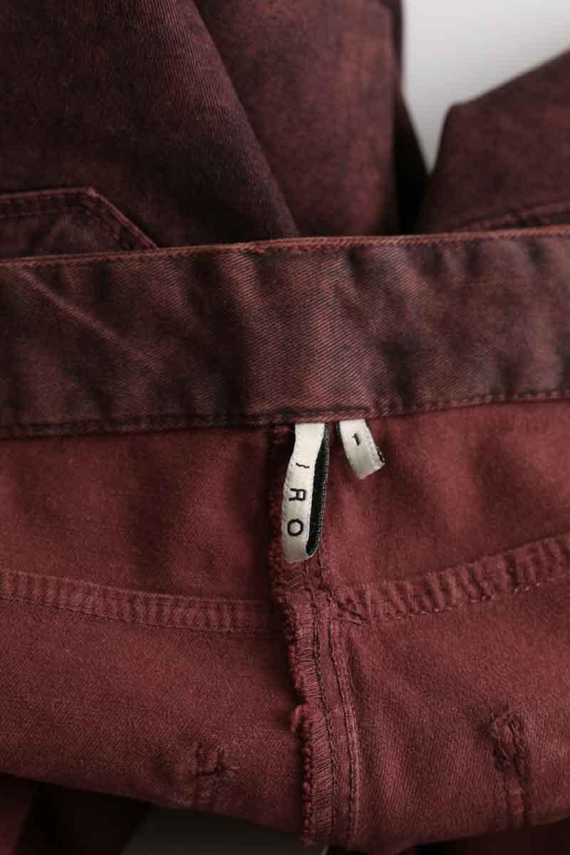 Cotton pants IRO - Seconde Main Red