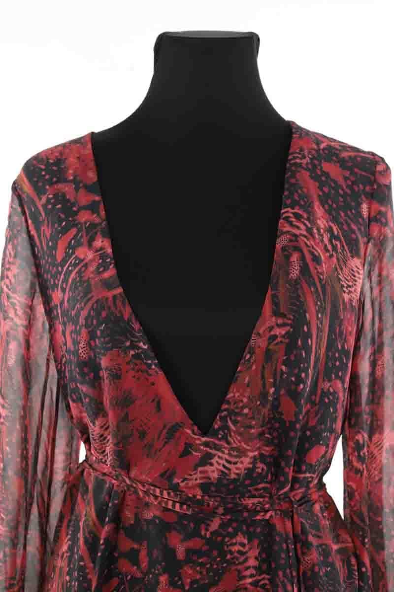 Burgundy dress IRO - Seconde Main Red