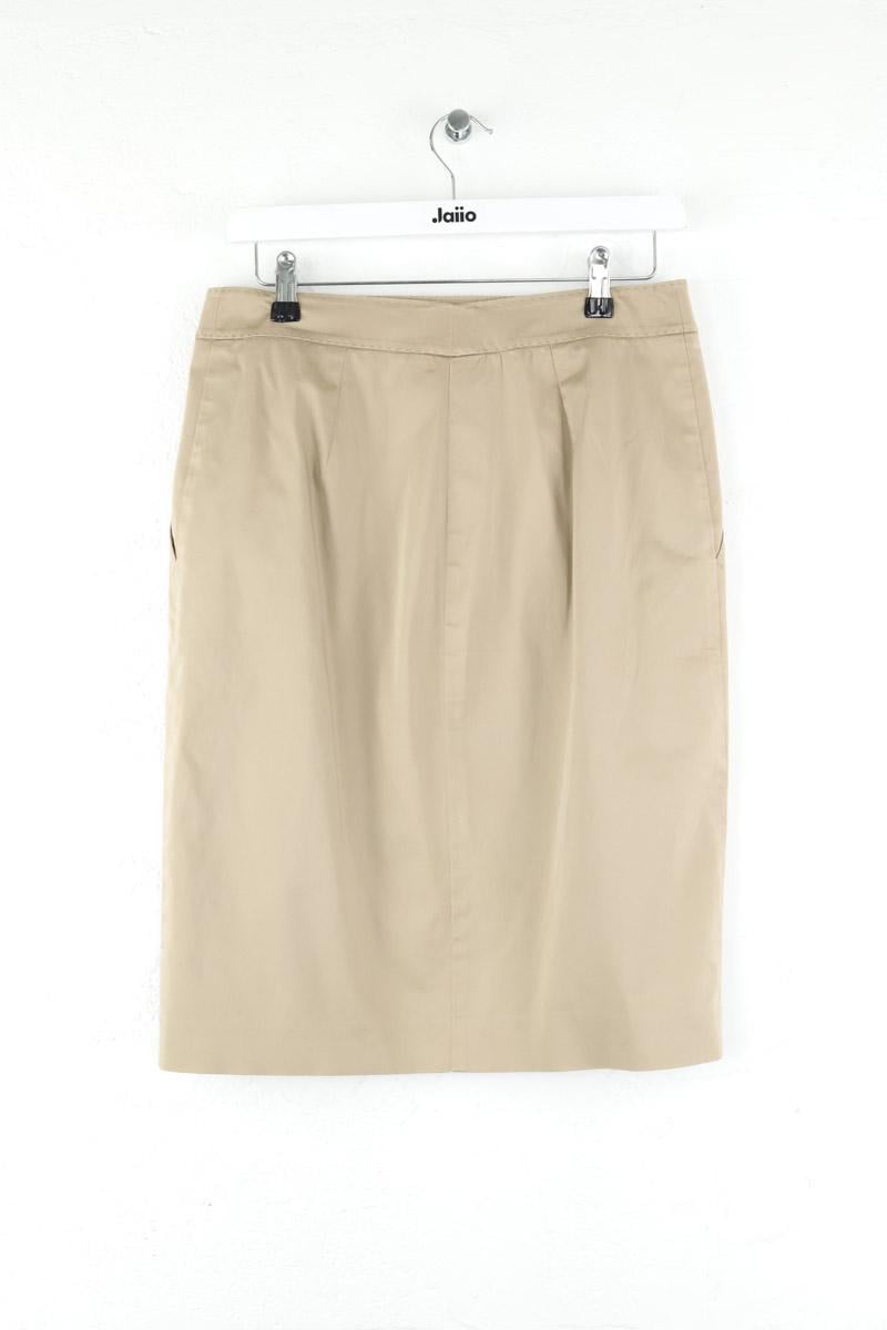 Cotton skirt ARMANI - SECONDE MAIN Beige