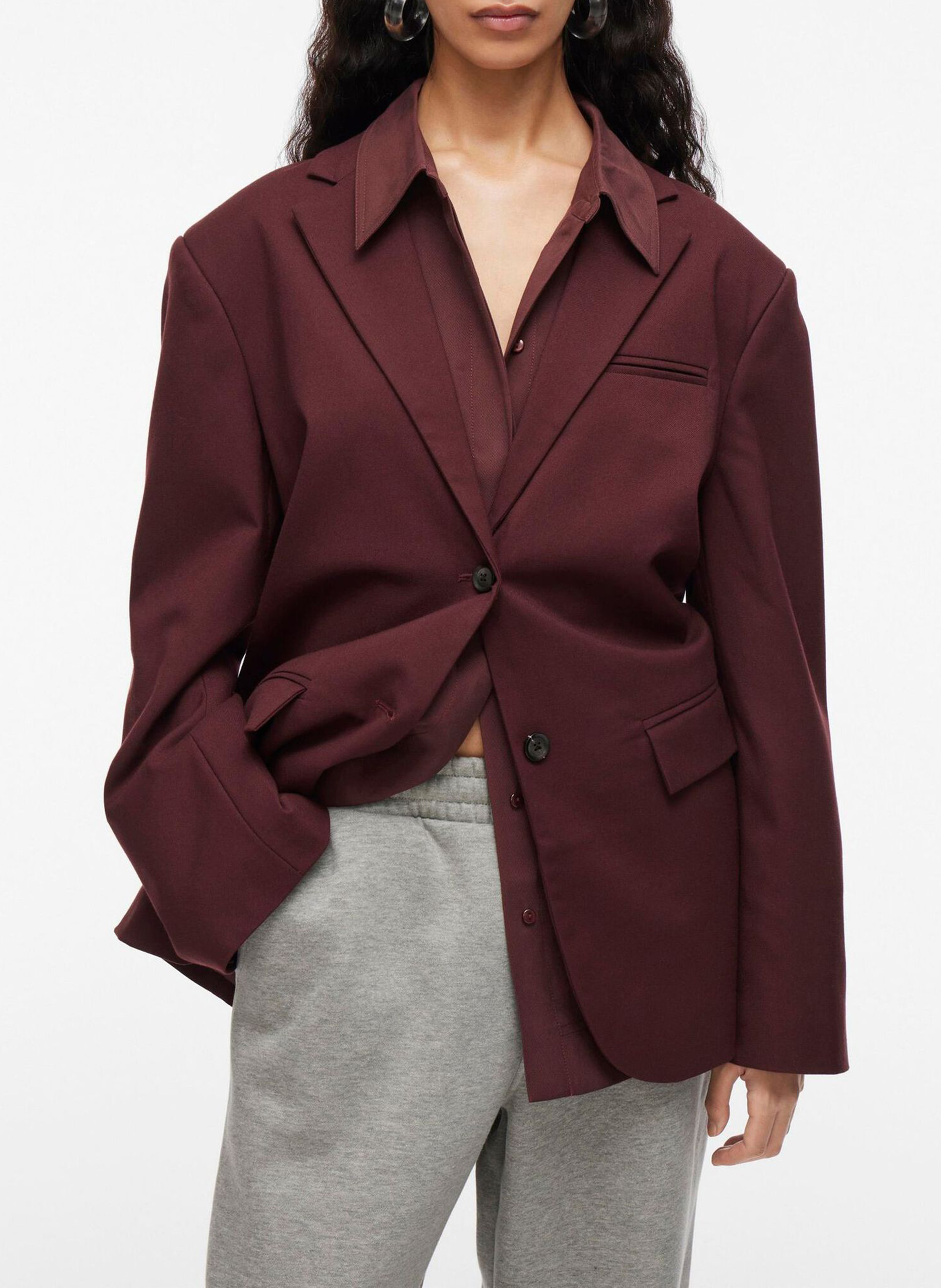 Blazer mit Taschen ROUGE EDIT Braun