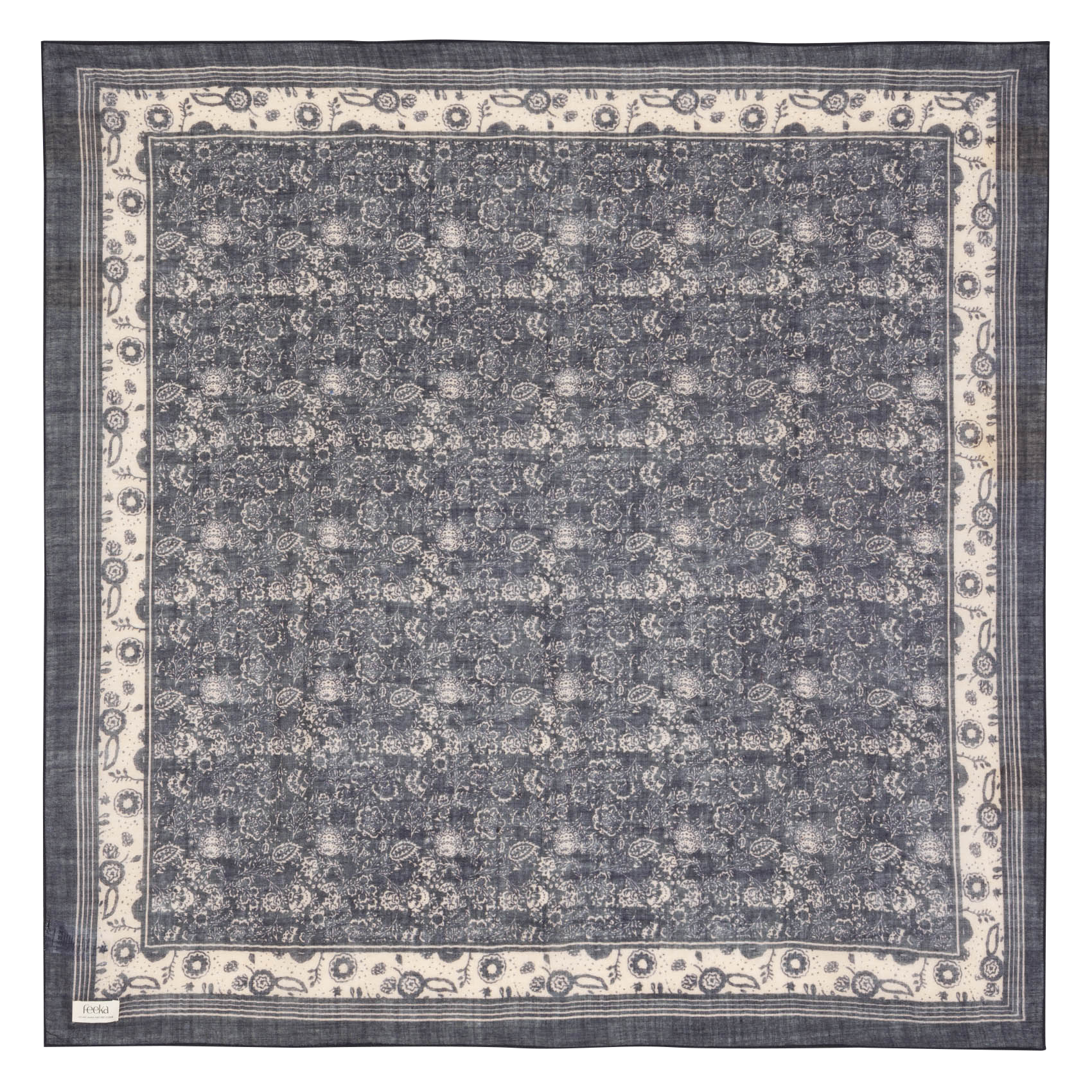 Bufanda de lana FEEKA Azul