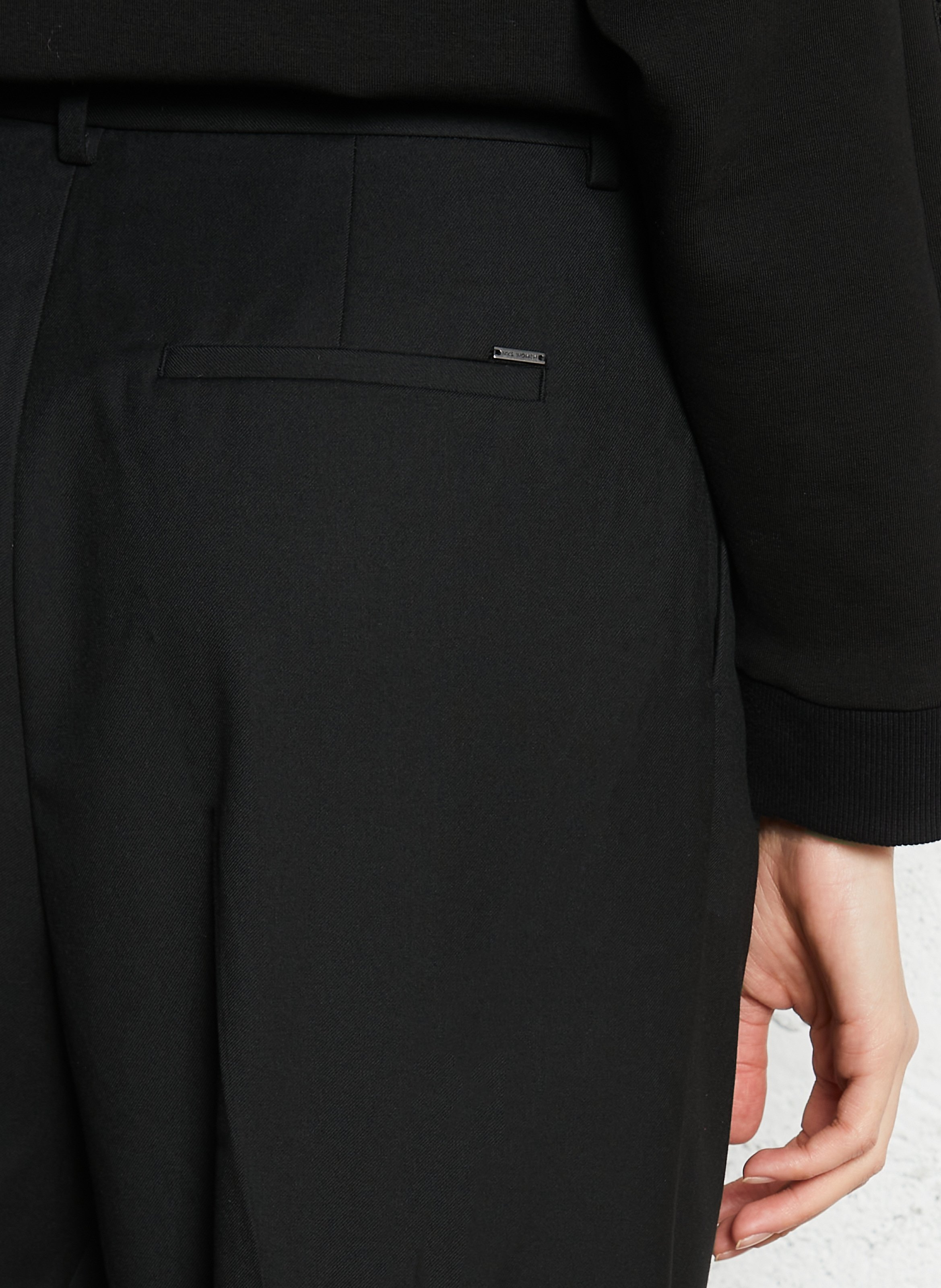 Bundfaltenhose IKKS Schwarz