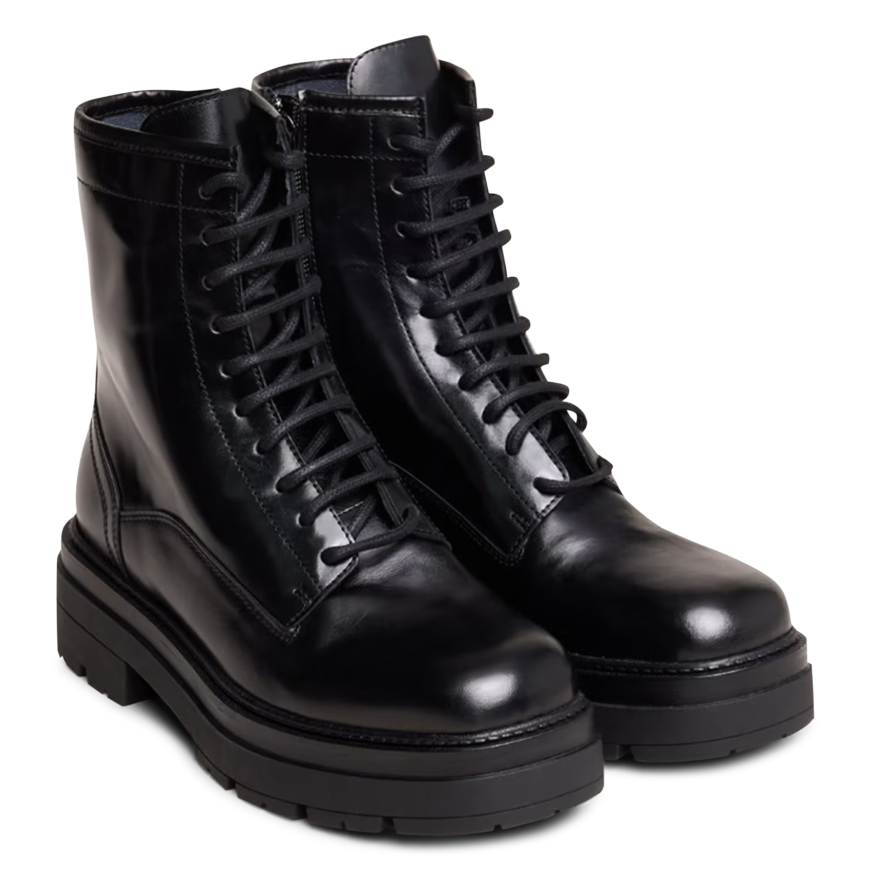 Boots en cuir JONAK Noir