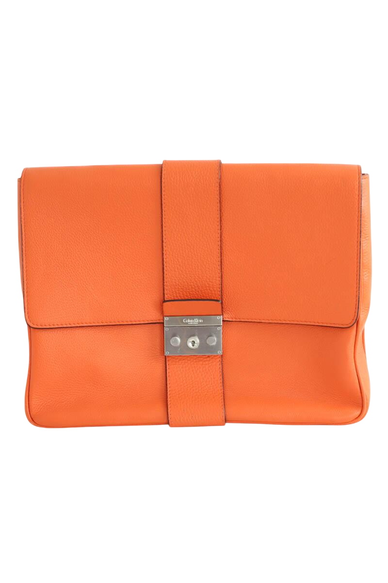 Clutch bag CALVIN KLEIN - Seconde Main Orange