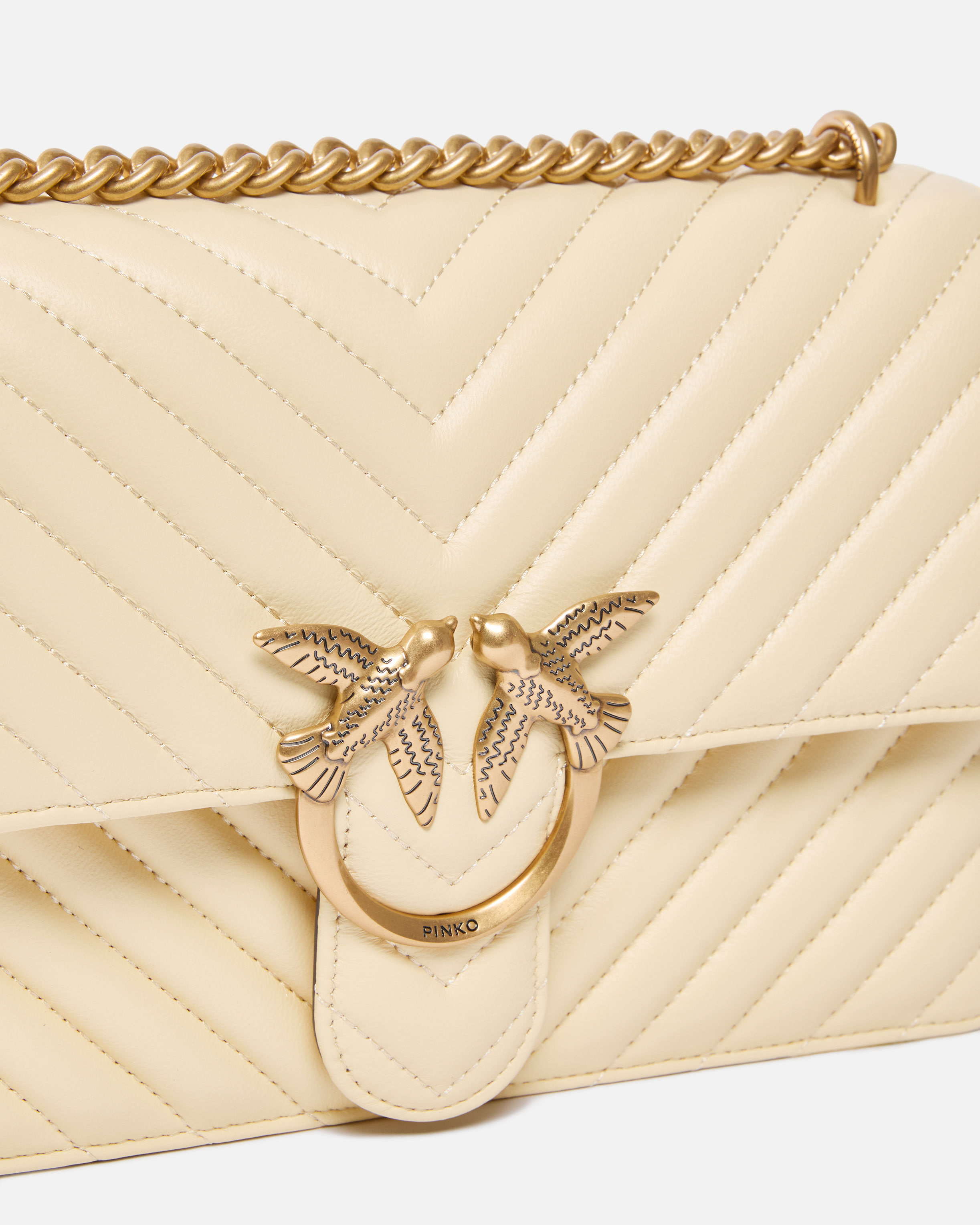 One Classic Love Bag PINKO Beige