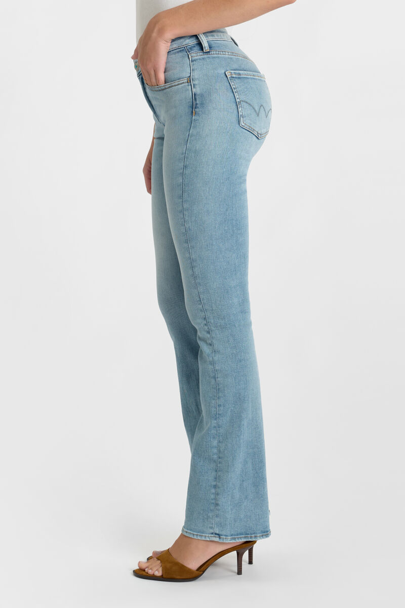 Bootcut power bootcut jeans, 34 length LE TEMPS DES CERISES Blue