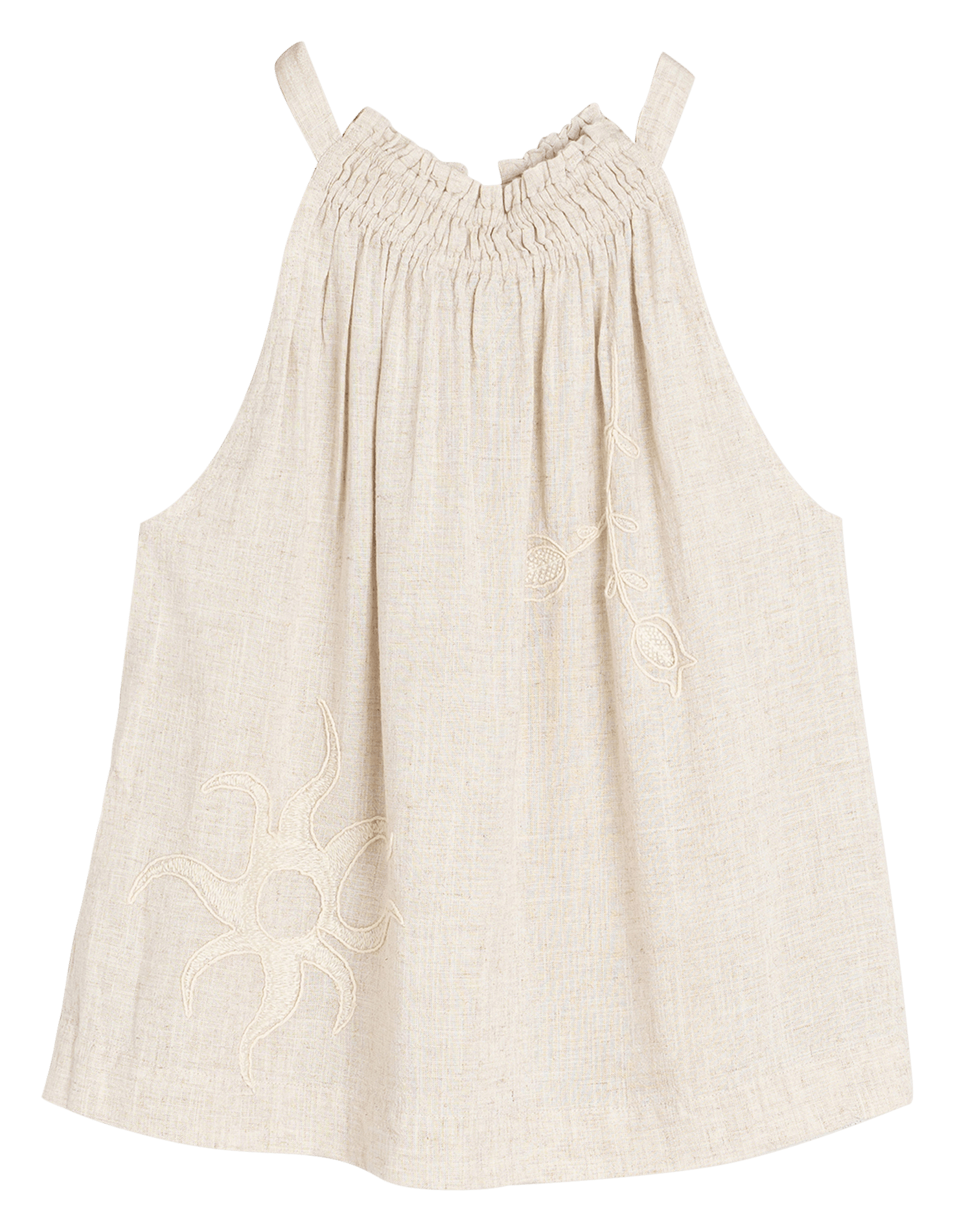 Halter-Top INDI & COLD Beige