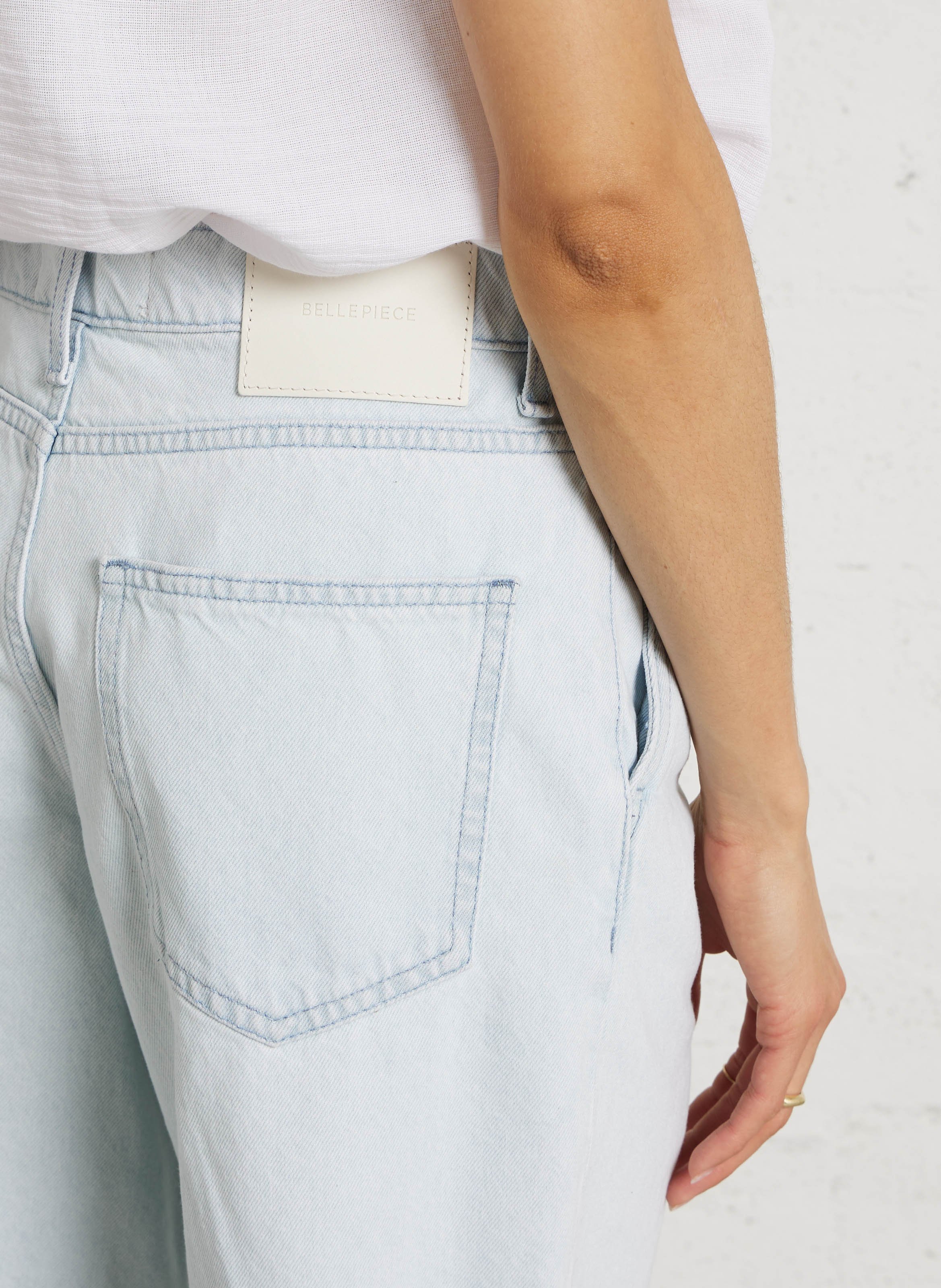 Baumwoll-Bermudas BELLEPIECE Blau