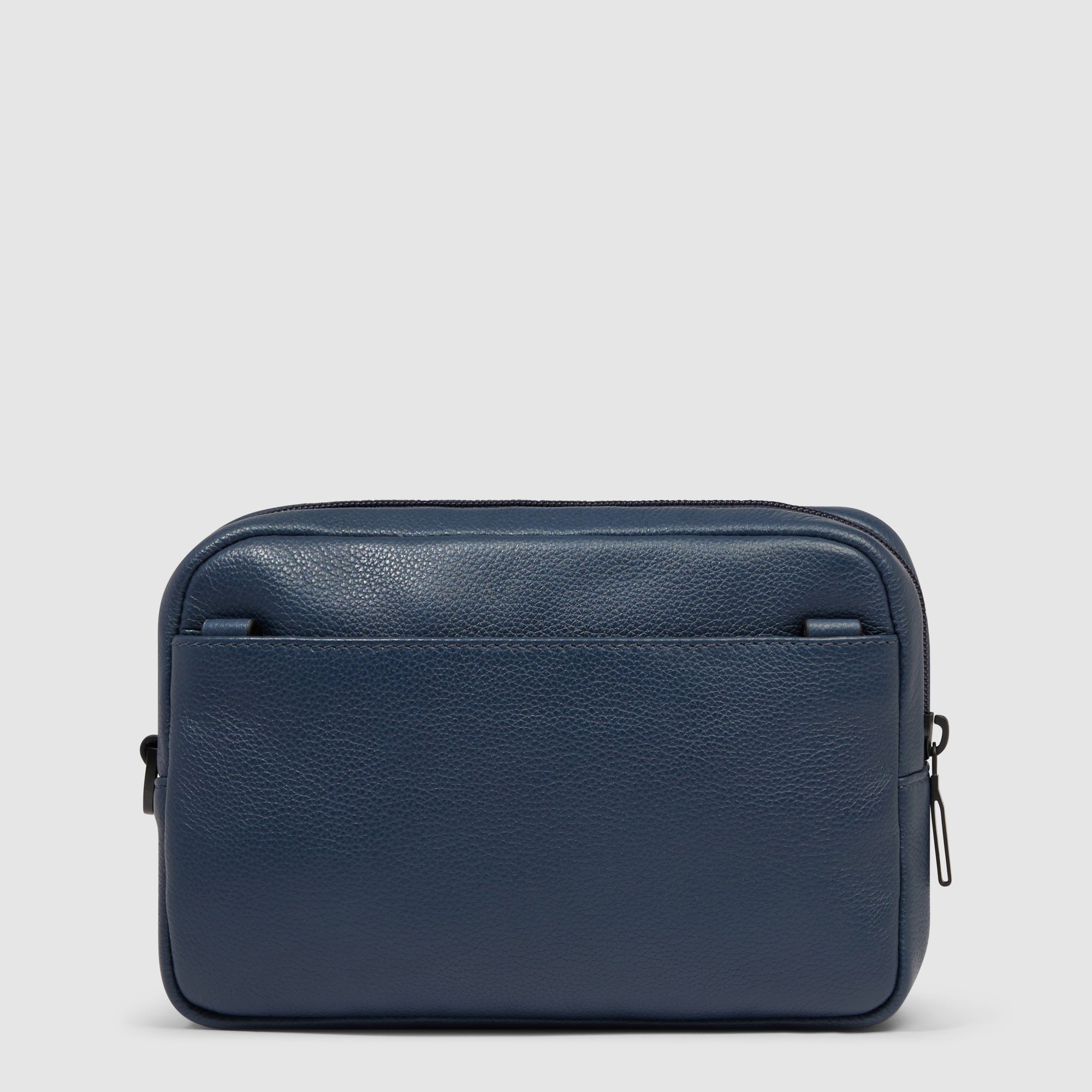 Clutch with removable shoulder strap PIQUADRO Blue