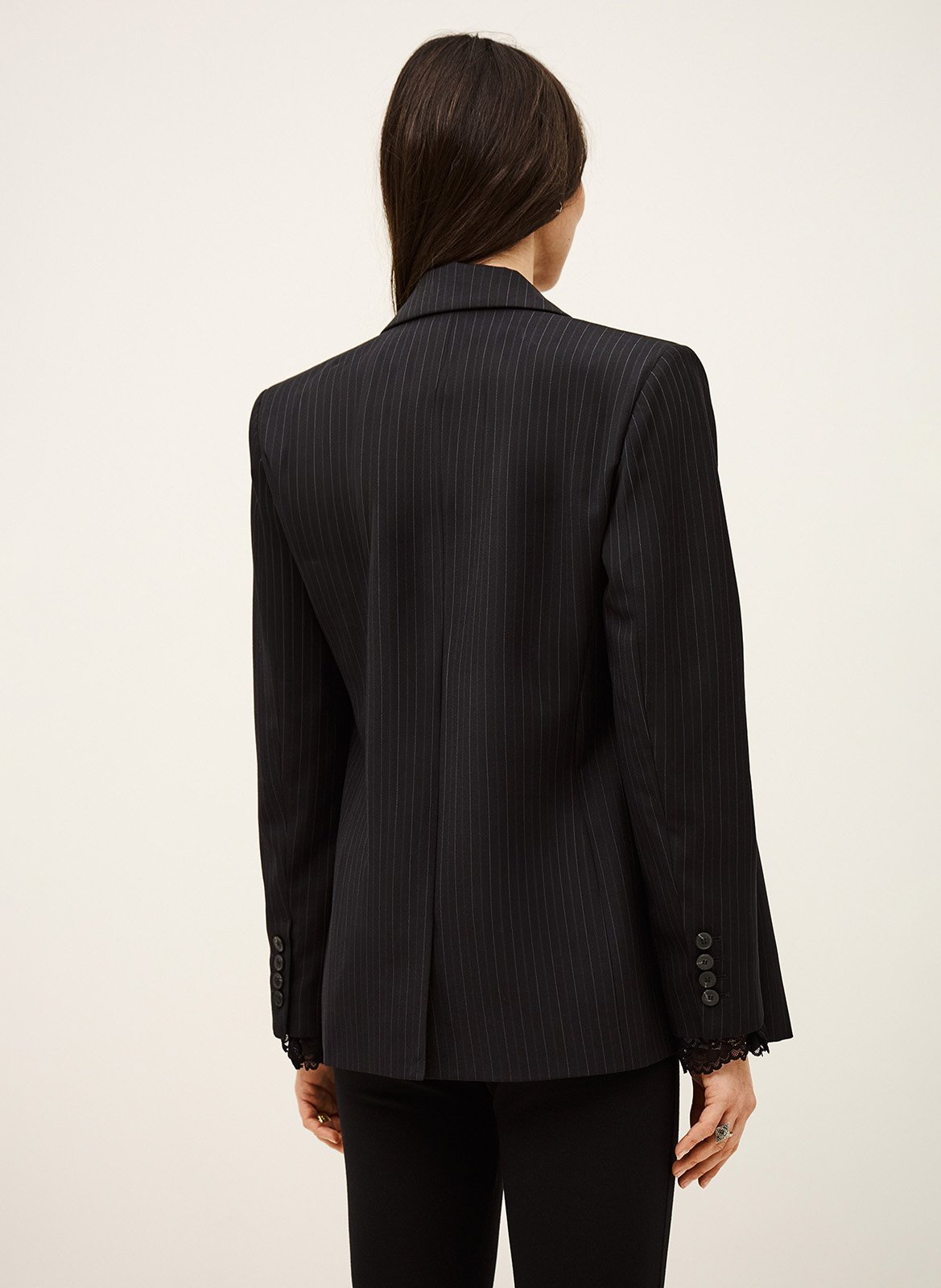Veste col tailleur BA&SH Bleu