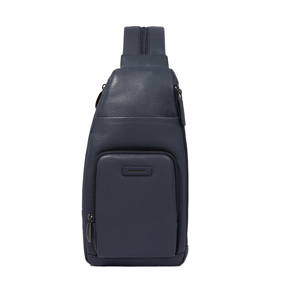 Crossbody bag for iPad® mini PIQUADRO Blue