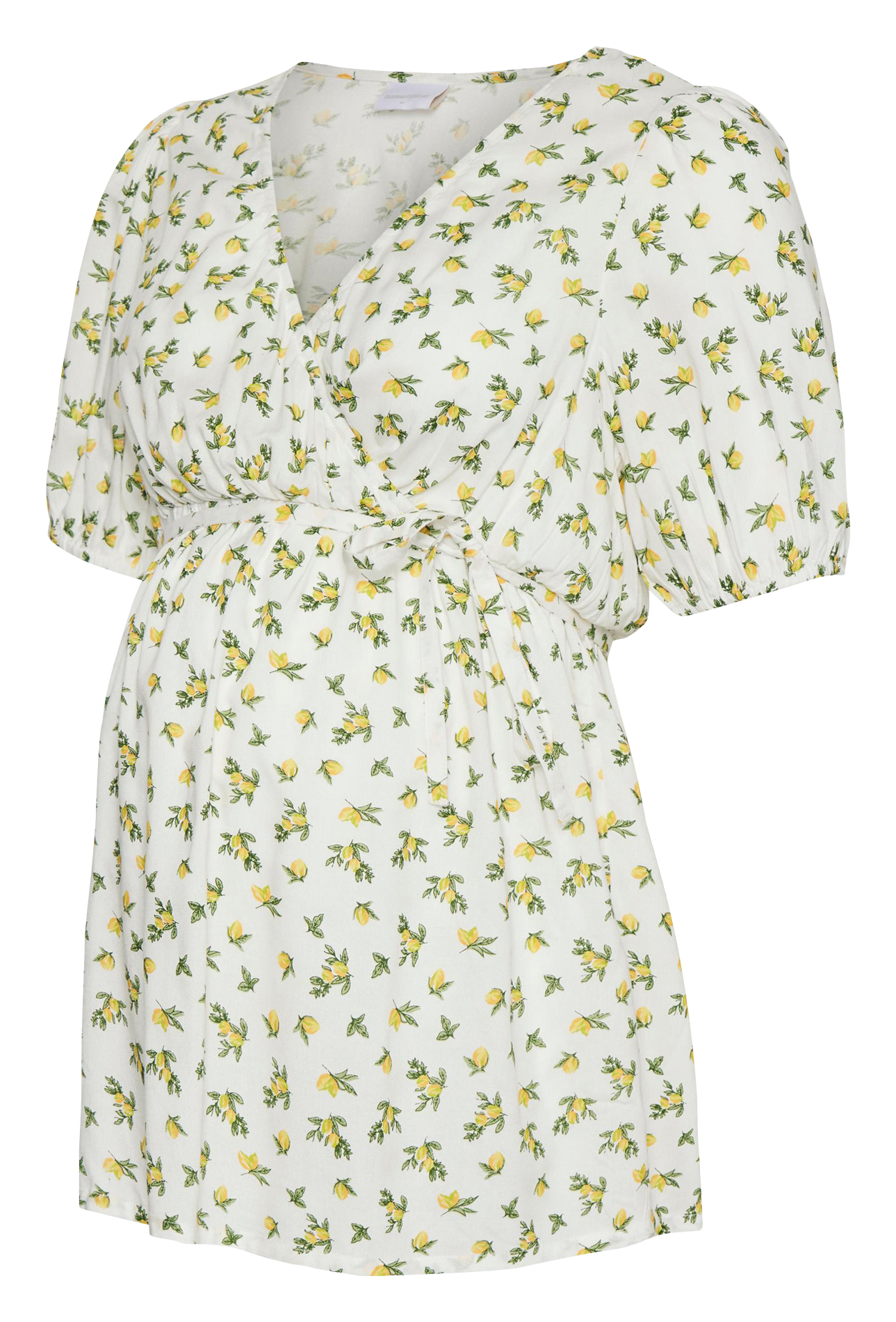 Printed maternity top MAMALICIOUS White