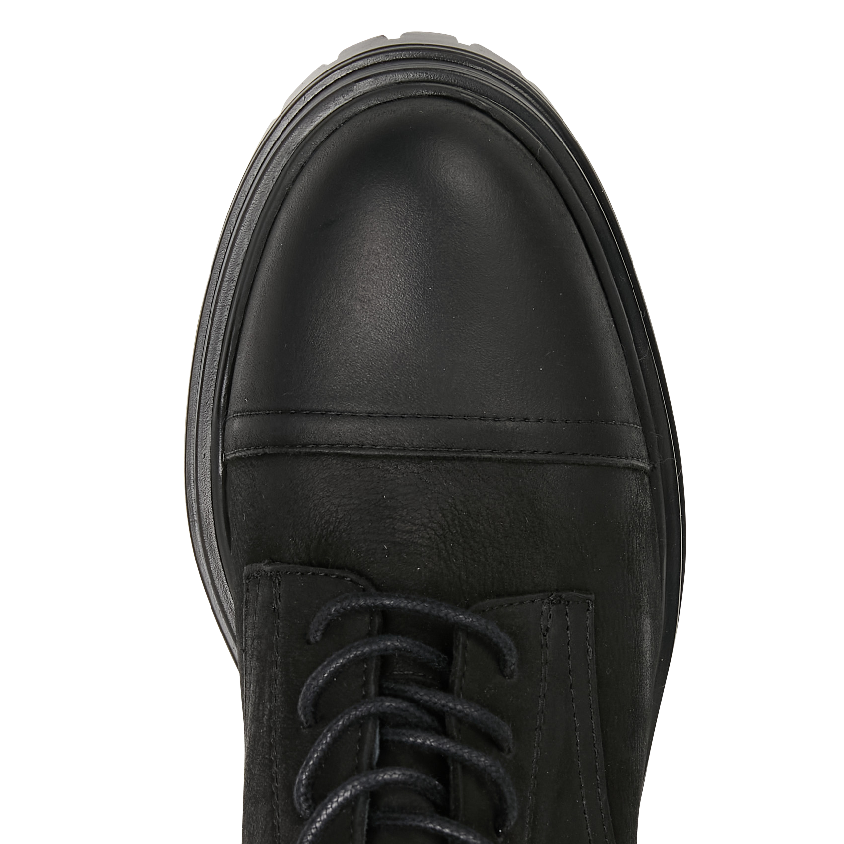 Dual-material ankle boots IKKS Black