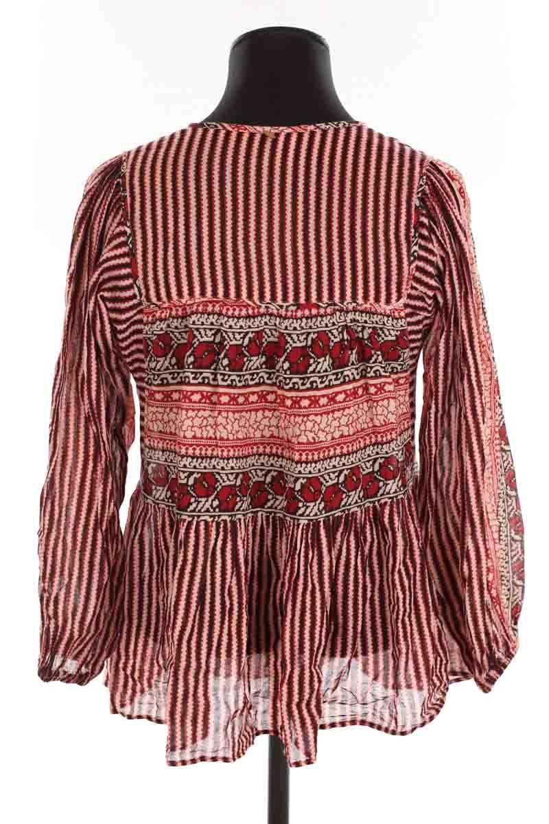 Cotton blouse ANTIK BATIK - Seconde Main Brown