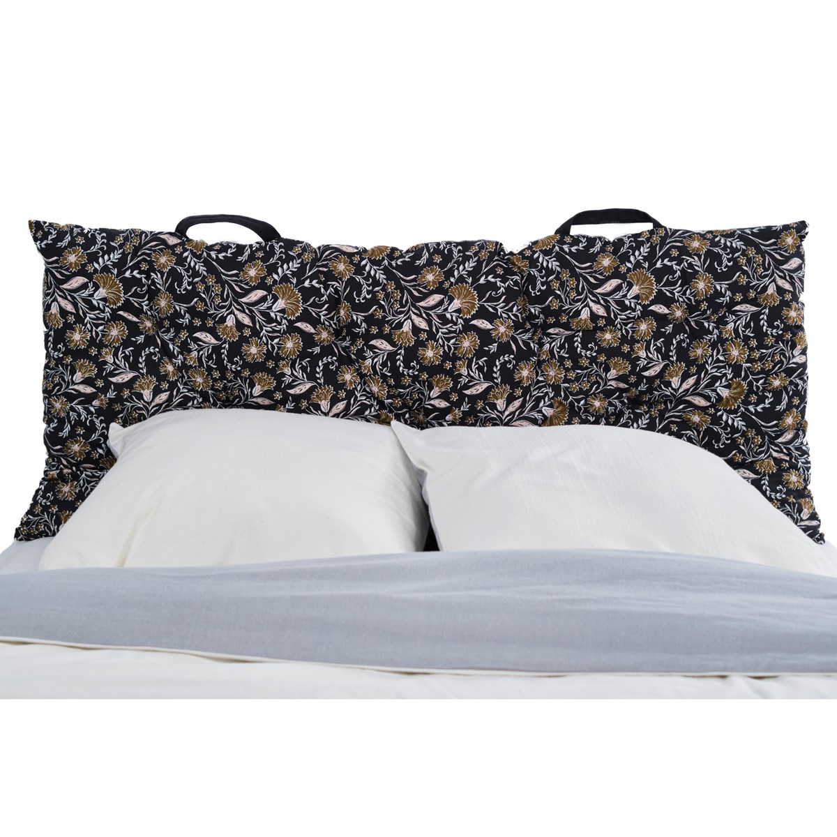 Solid color cotton floor cushion TODAY LINGE DE MAISON Beige