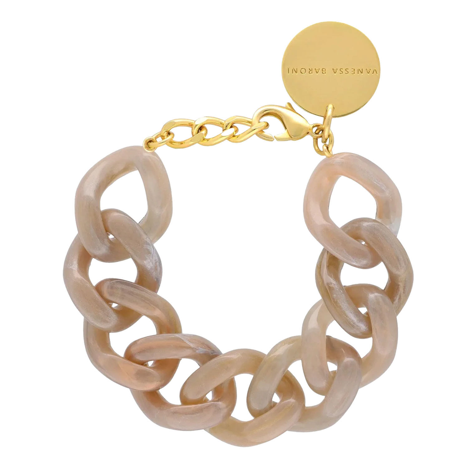 Marmoriertes Gliederarmband VANESSA BARONI