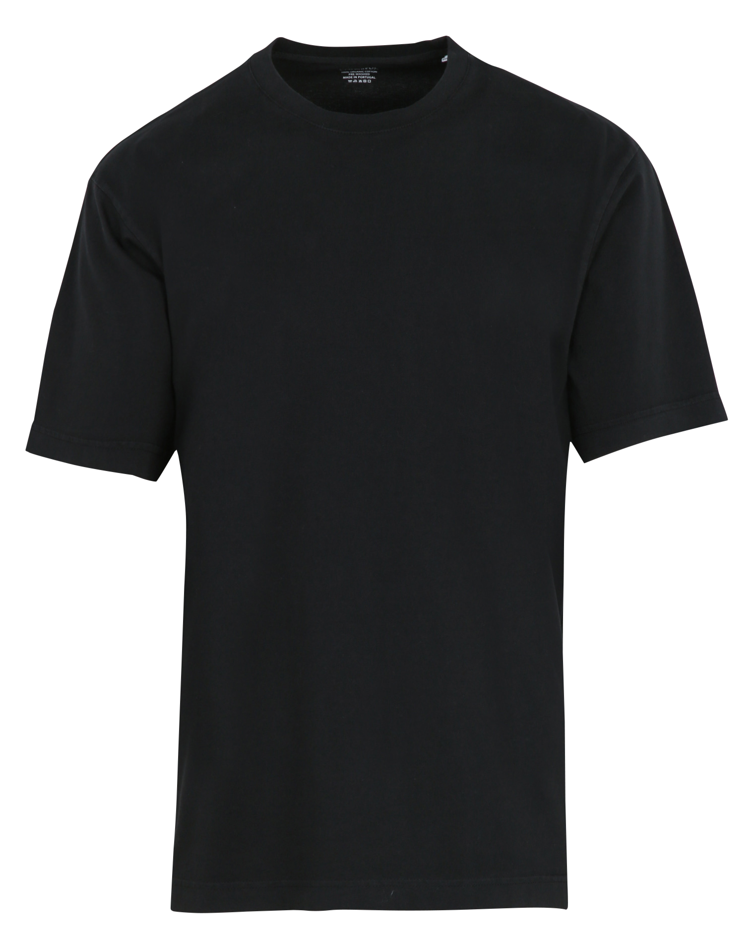 Bio-Baumwoll-T-Shirt COLORFUL STANDARD Schwarz