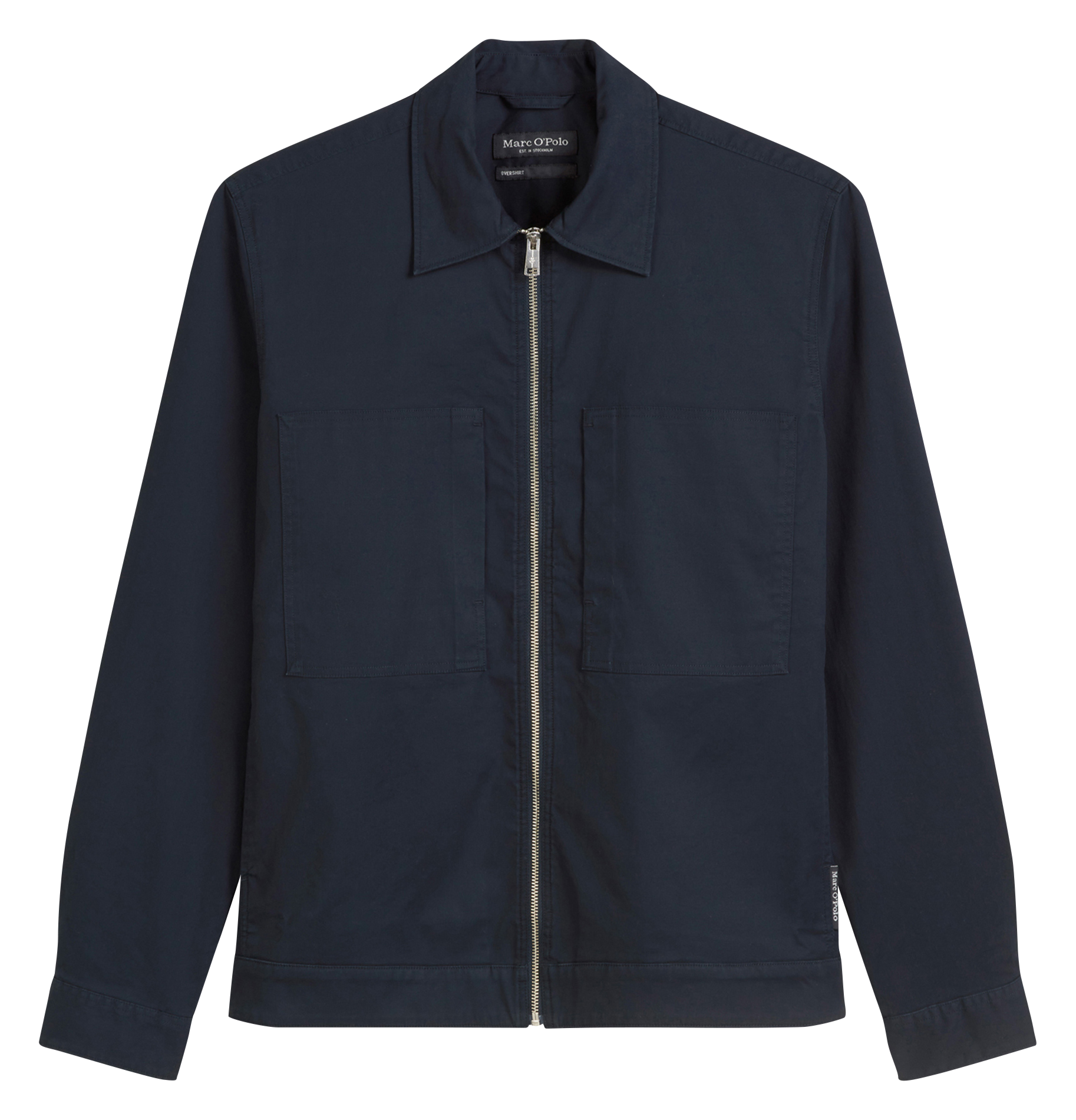 Veste col classique en coton mélangé MARC O'POLO Bleu