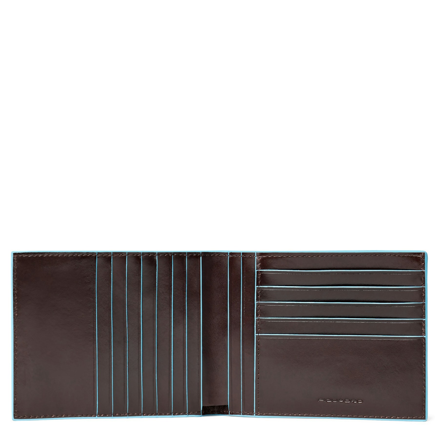 Babylon leather wallet PIQUADRO Brown