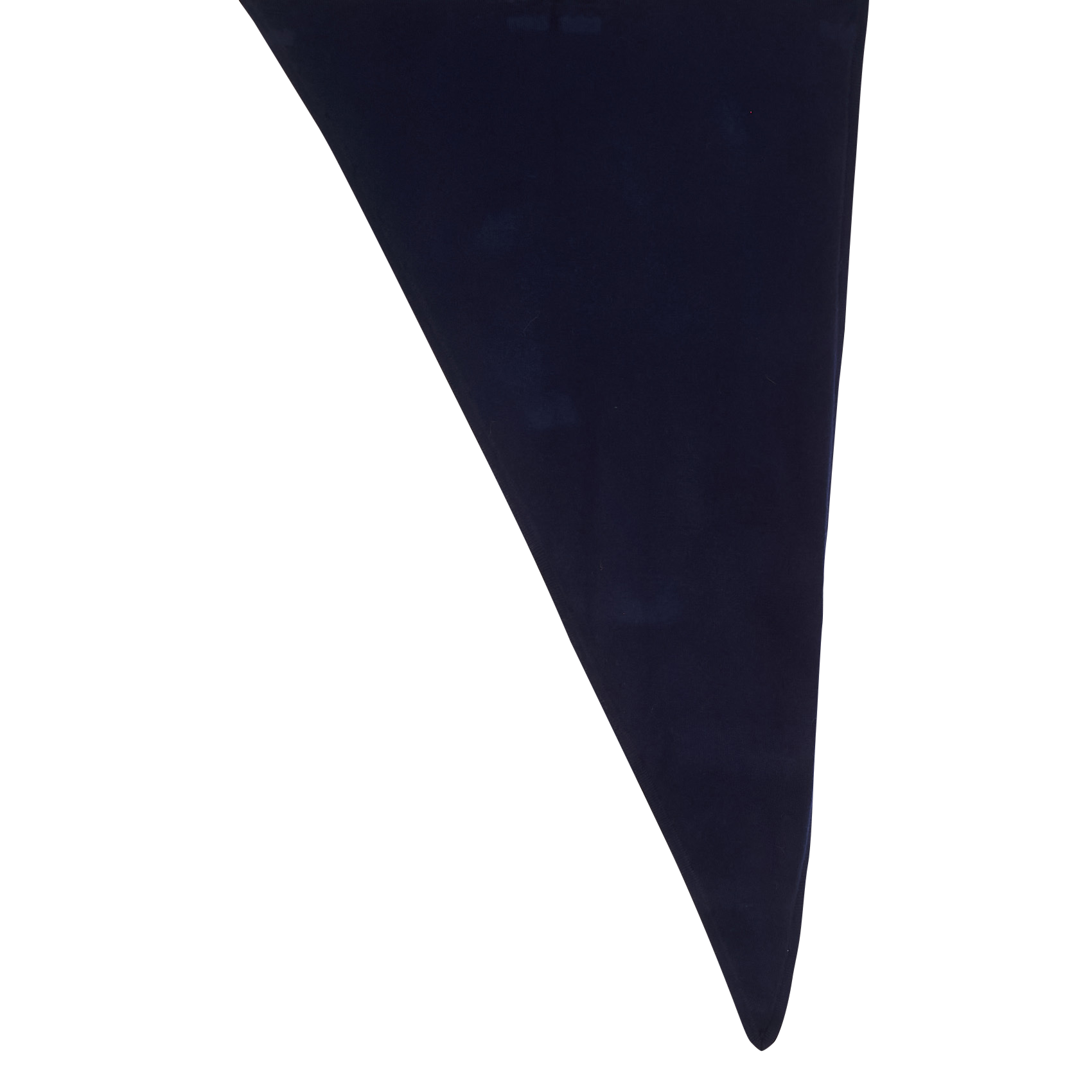 Wool and cashmere blend scarf Blue