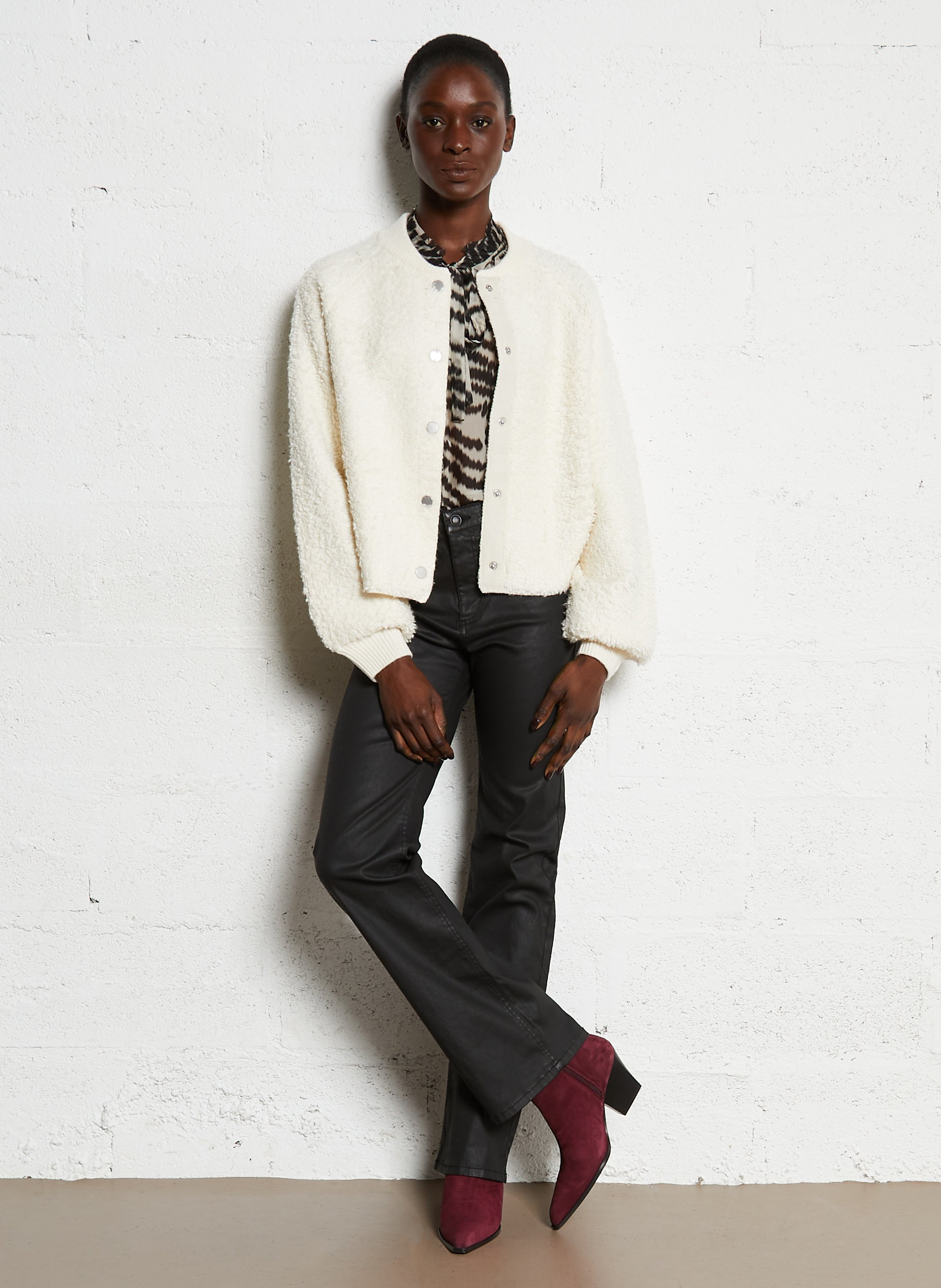 Bottines à en cuir TORAL Rouge