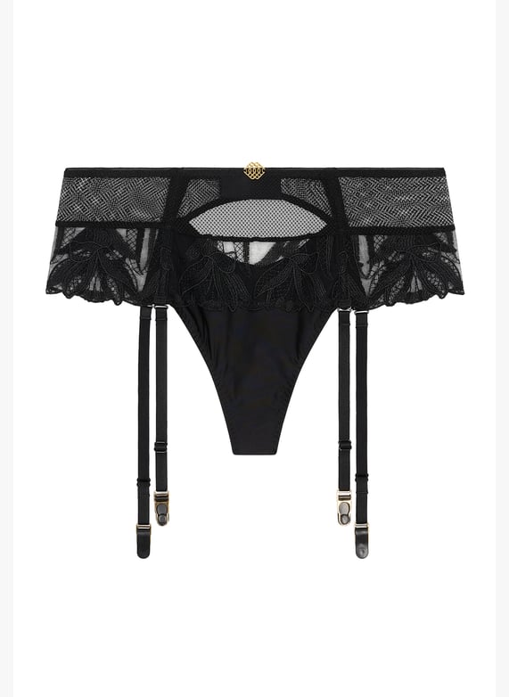Garter belt thong Black Aubade - Women | Place des Tendances Garter belt thong Black Aubade - Women | Place des Tendances