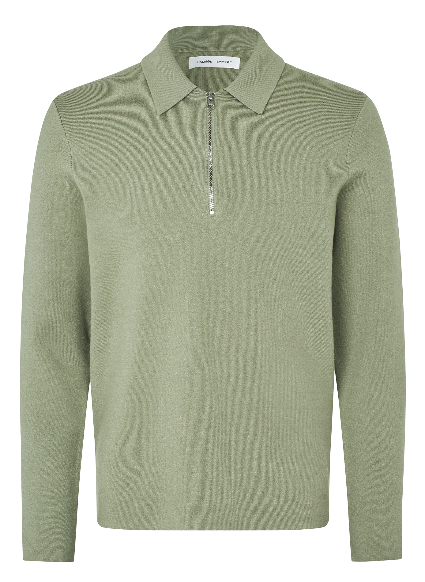 Sweat col classique  SAMSOE SAMSOE Vert