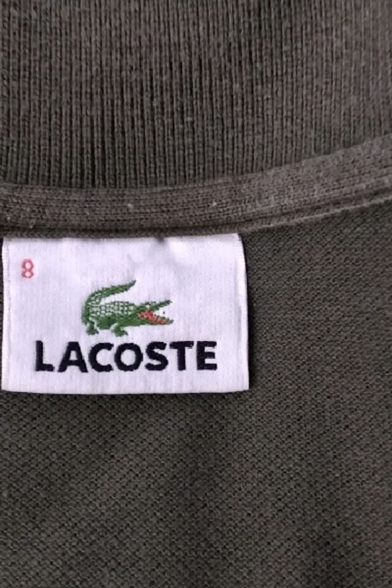 Polo shirt LACOSTE - SECONDE MAIN Khaki
