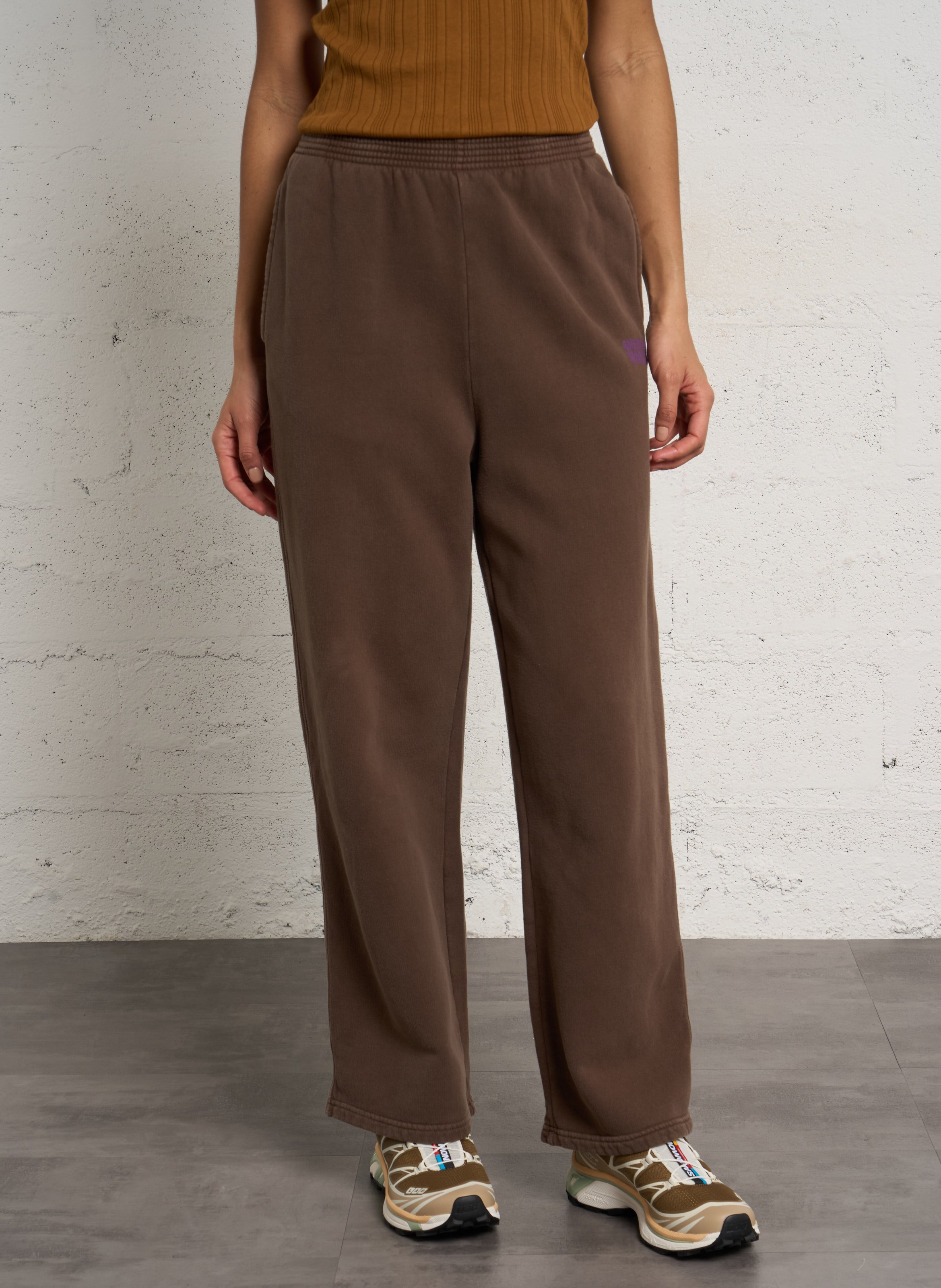 Gerade geschnittene Jogginghose AMERICAN VINTAGE Braun