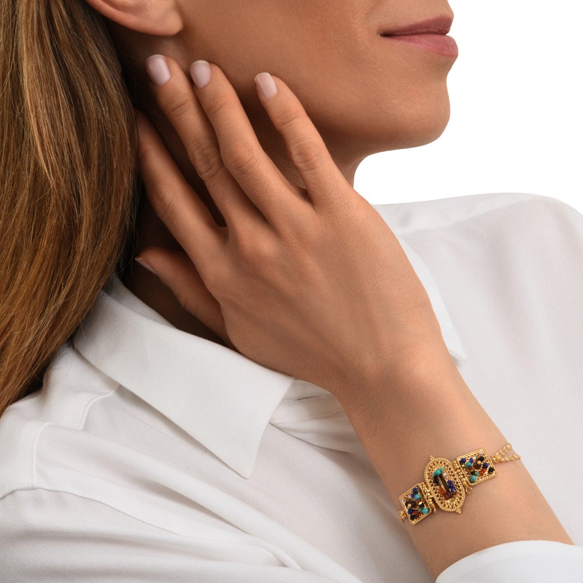 Fine bracelet   gold-plated SATELLITE PARIS Multicolored