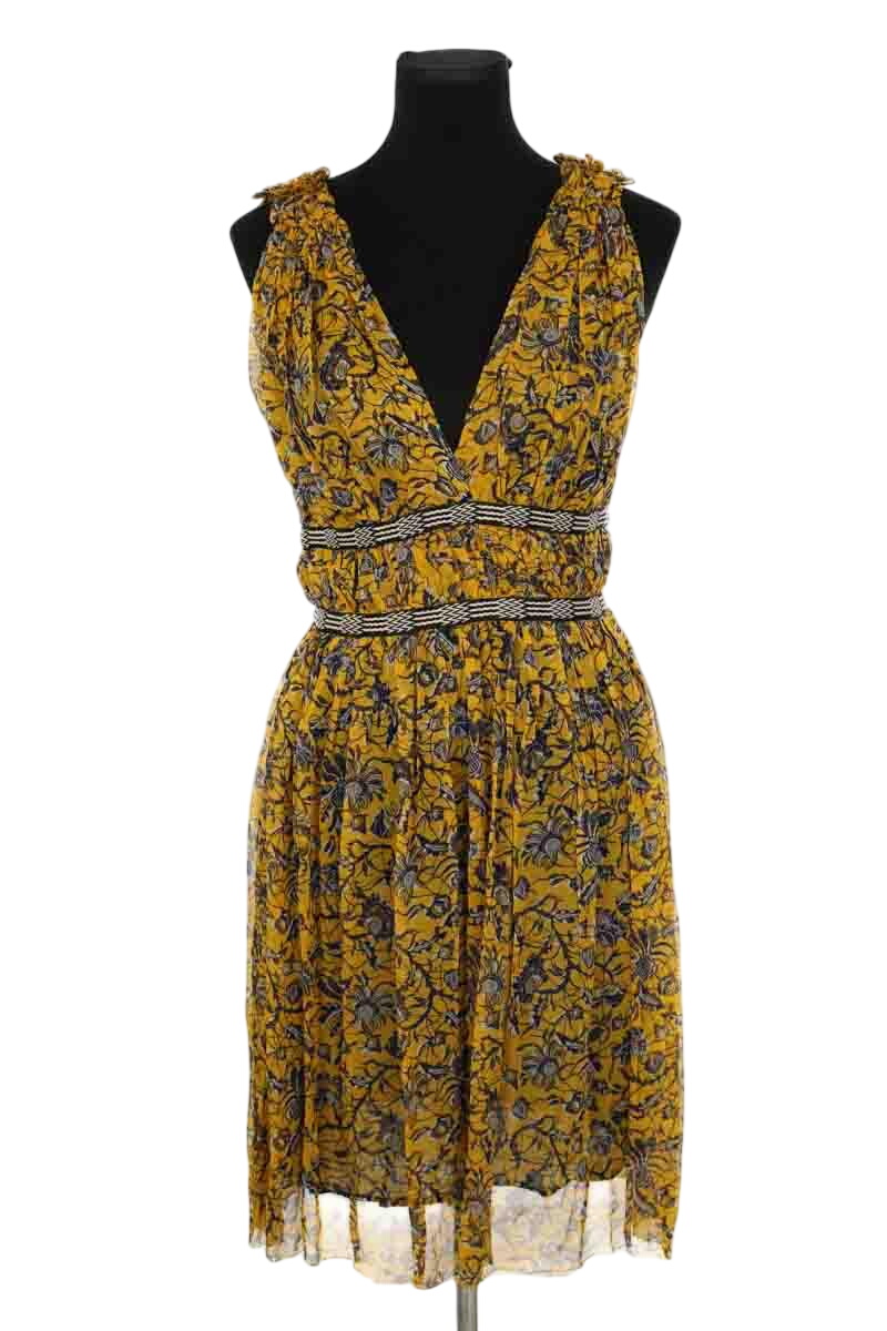 Robe ISABEL MARANT ÉTOILE - SECONDE MAIN Jaune