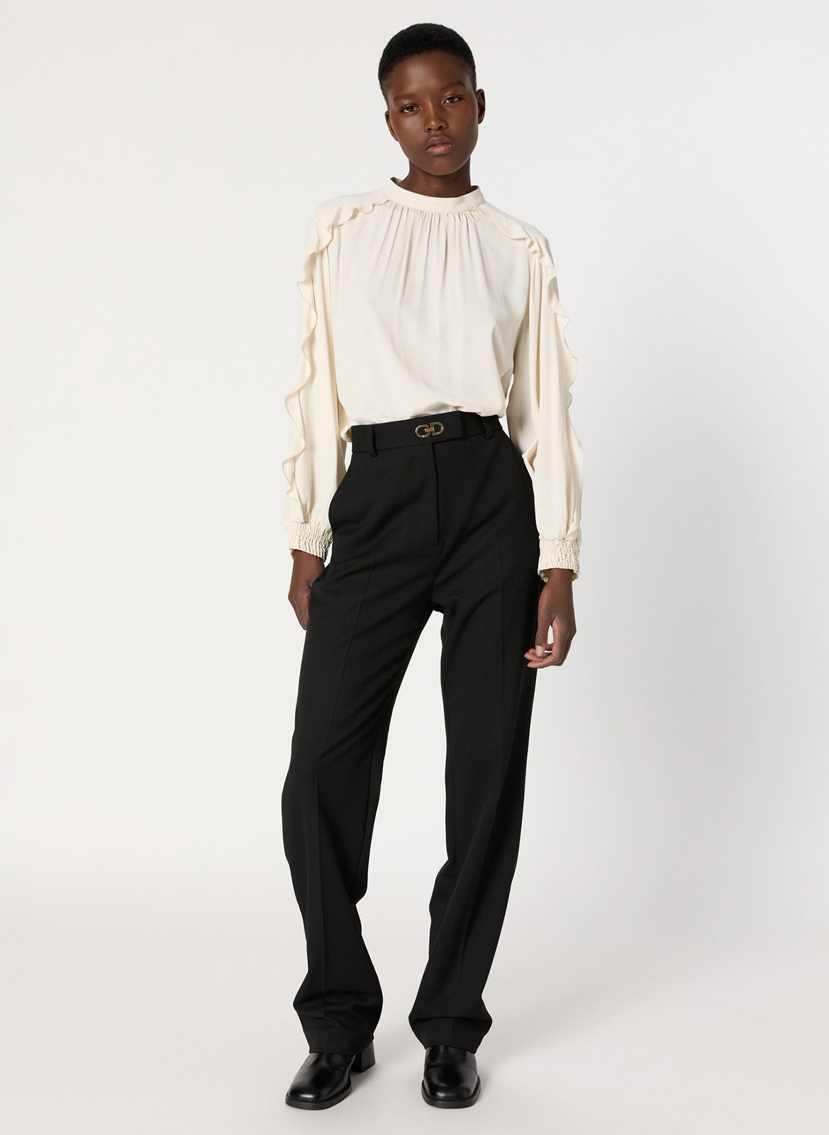 Straight suit pants GERARD DAREL Black