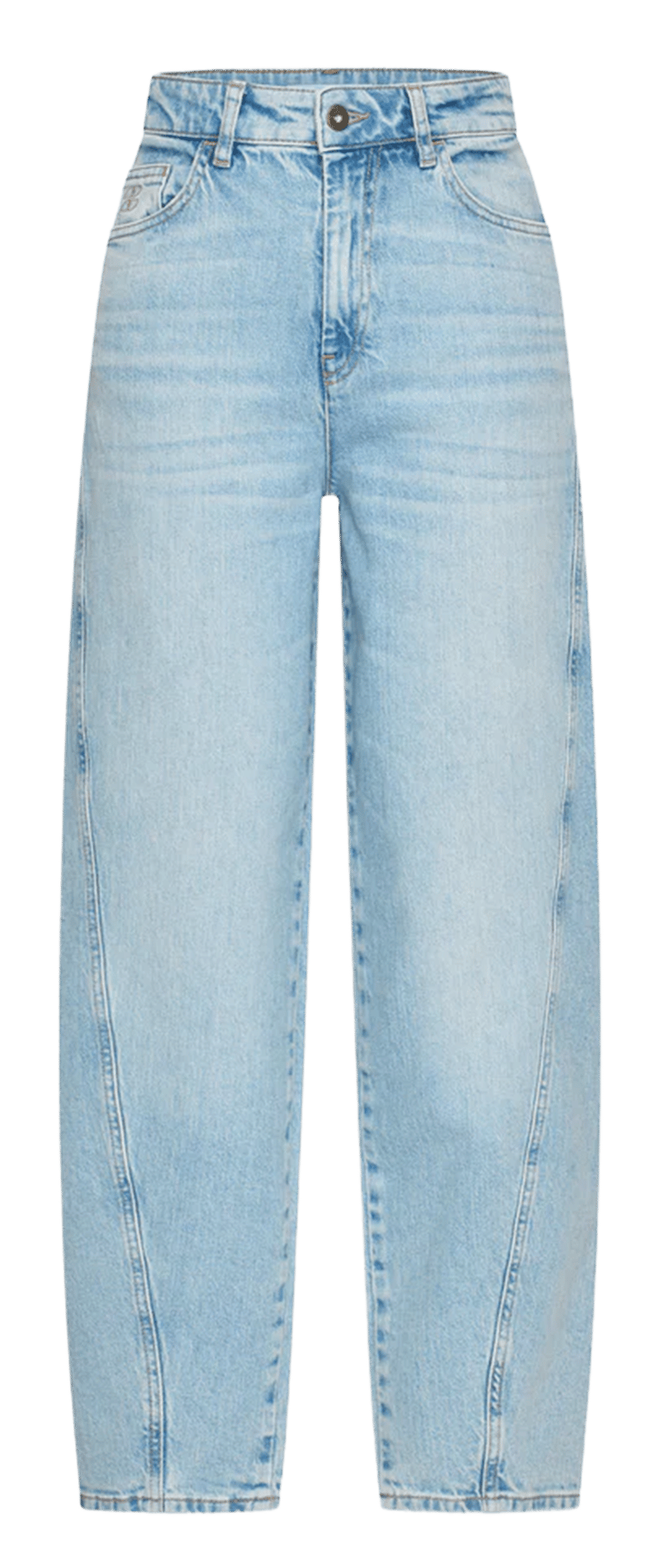 Jeansrock aus Baumwollmischung BY BAR Blau