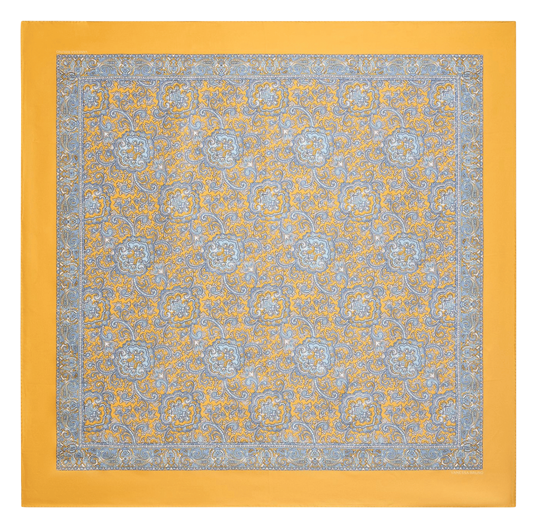 Foulard en soie VANESSA BRUNO Jaune