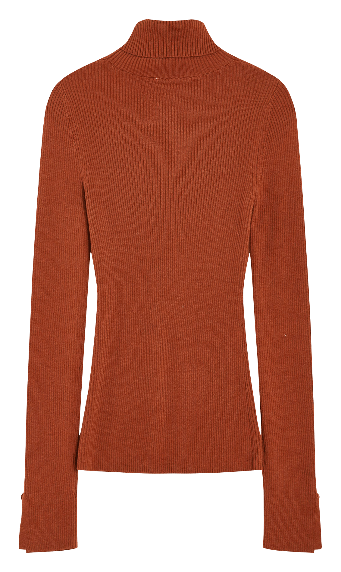 Pull moulant col roulé GRACE ET MILA Marron