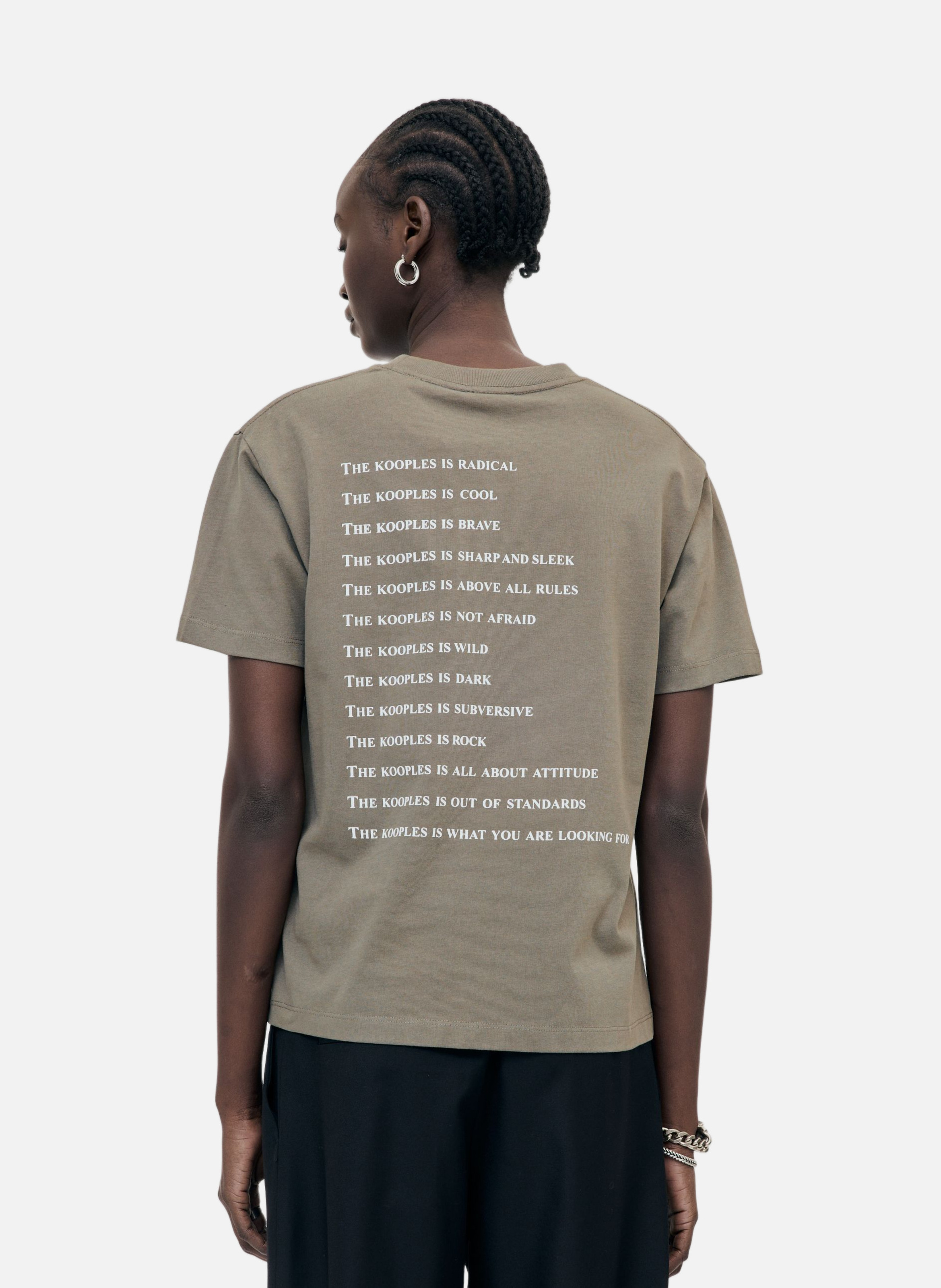 T-shirt THE KOOPLES Green