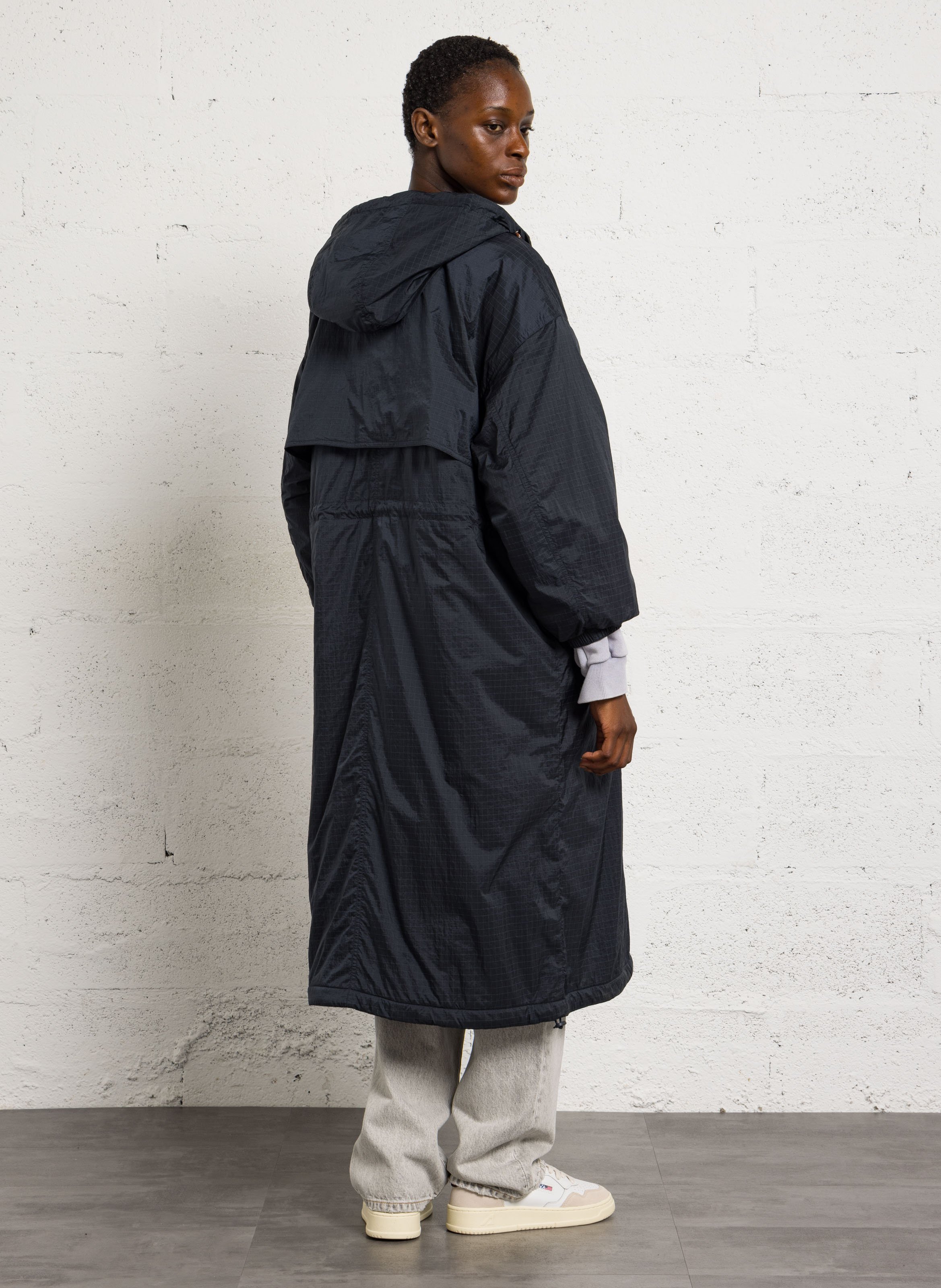 Parka à carreaux BELLEROSE Bleu