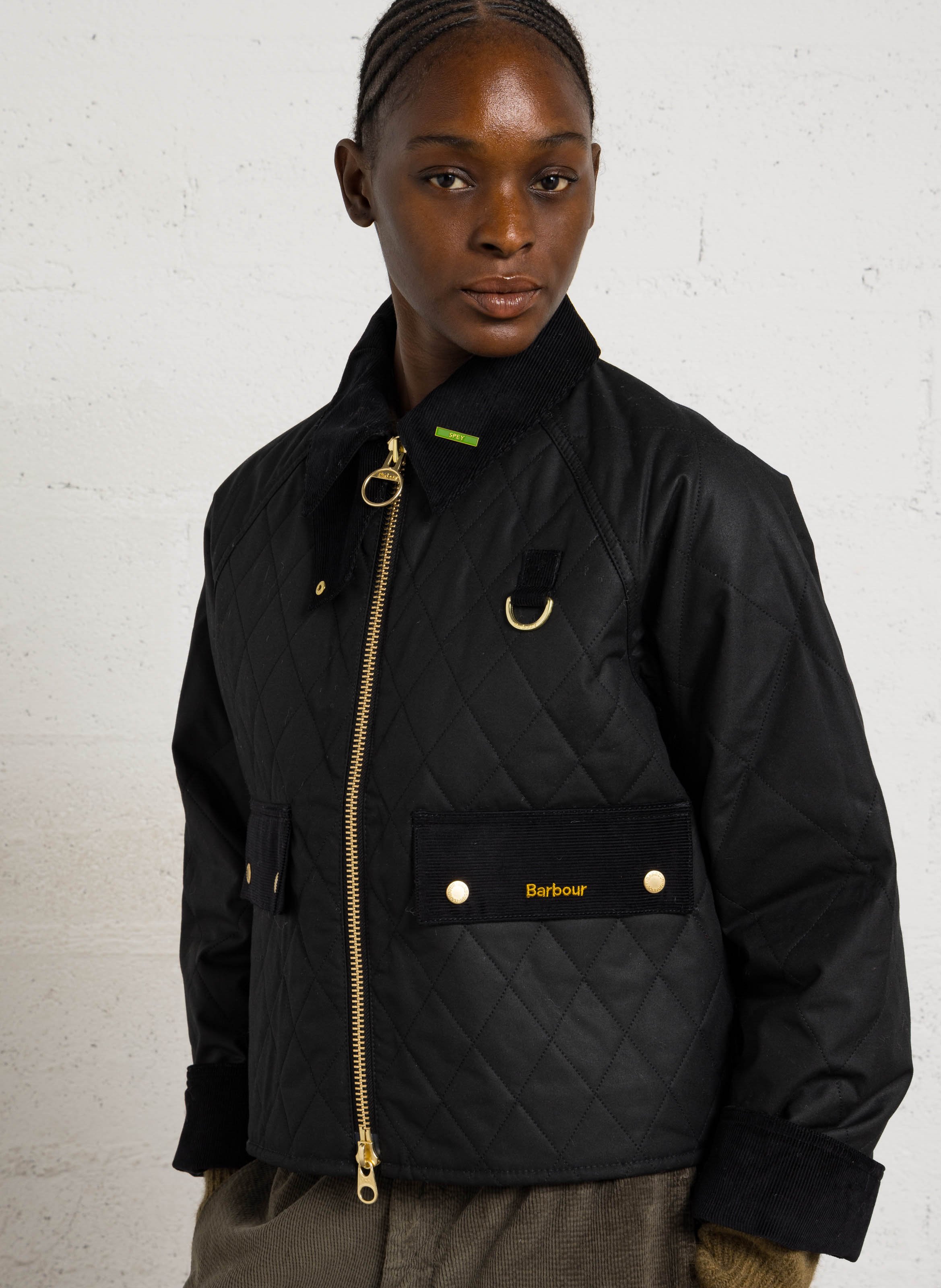 Steppjacke aus Baumwolle BARBOUR Schwarz