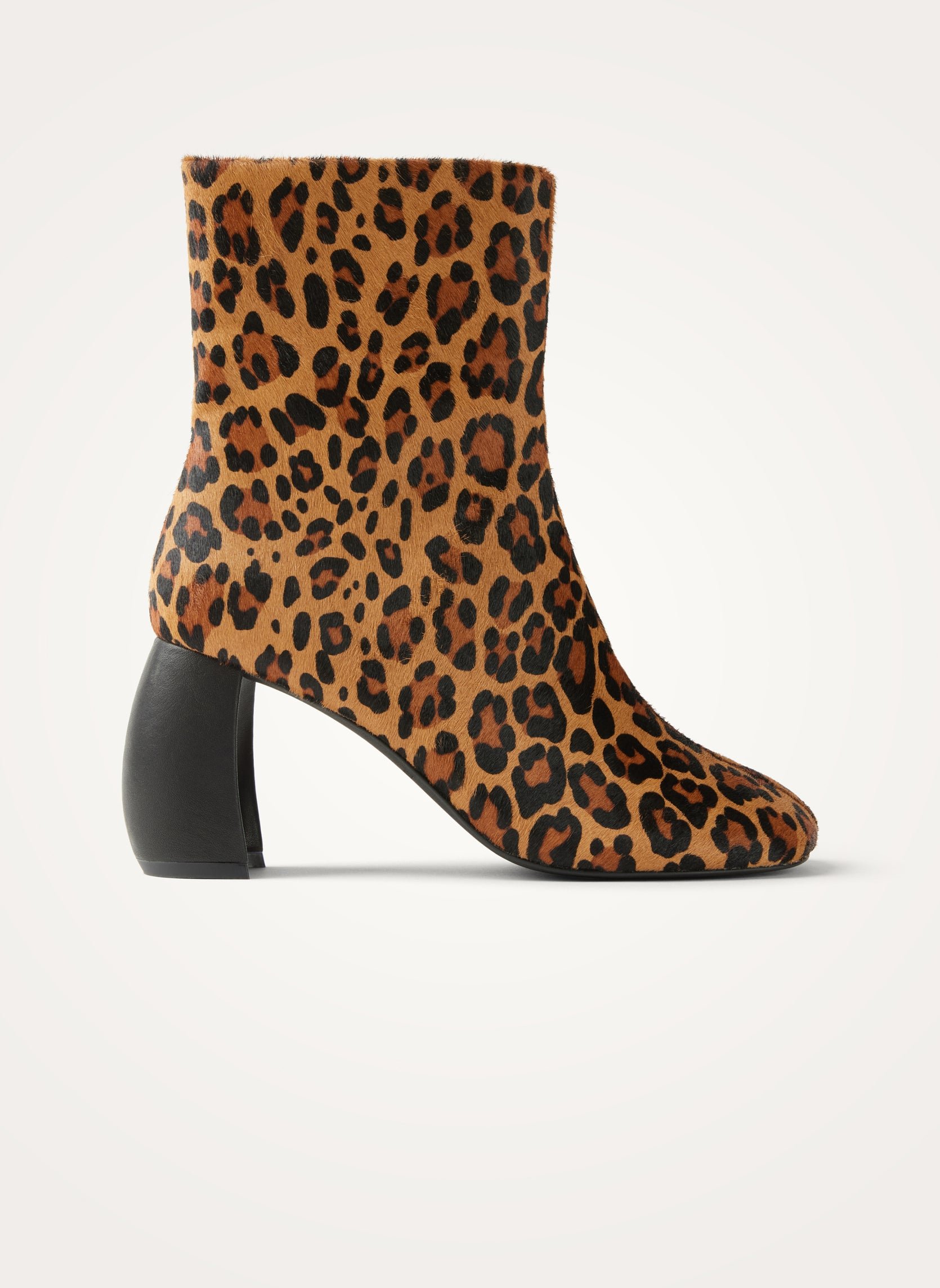 Half Moon Heel Booties VANESSA WU Orange
