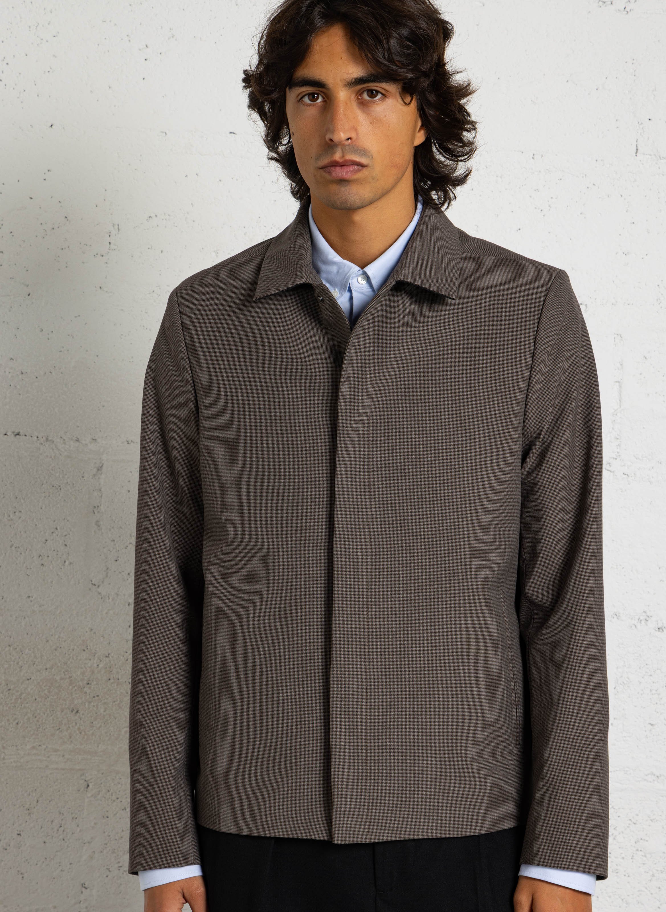 Wool Jacket IKKS Brown