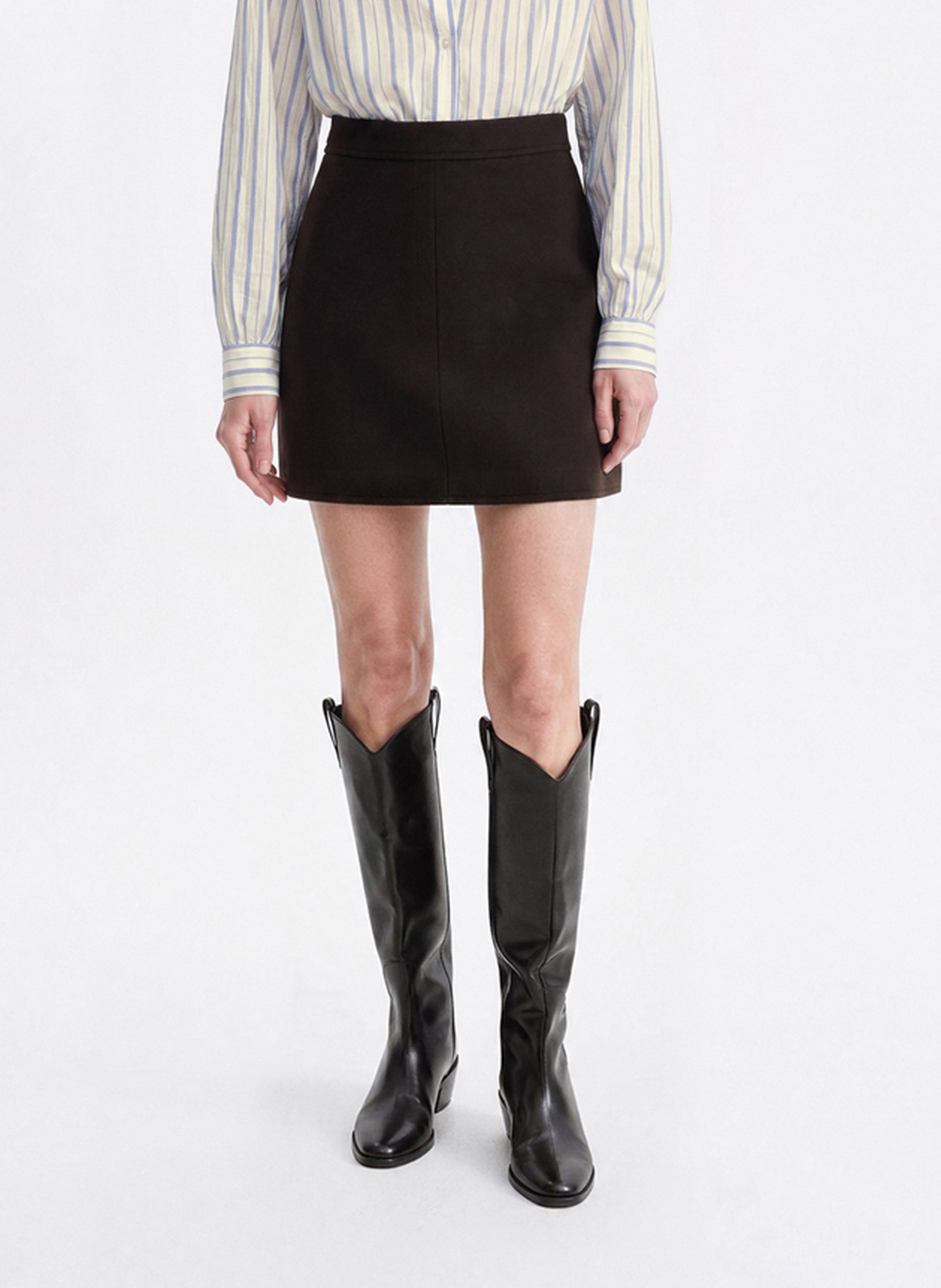 Short wool-blend skirt VANESSA BRUNO