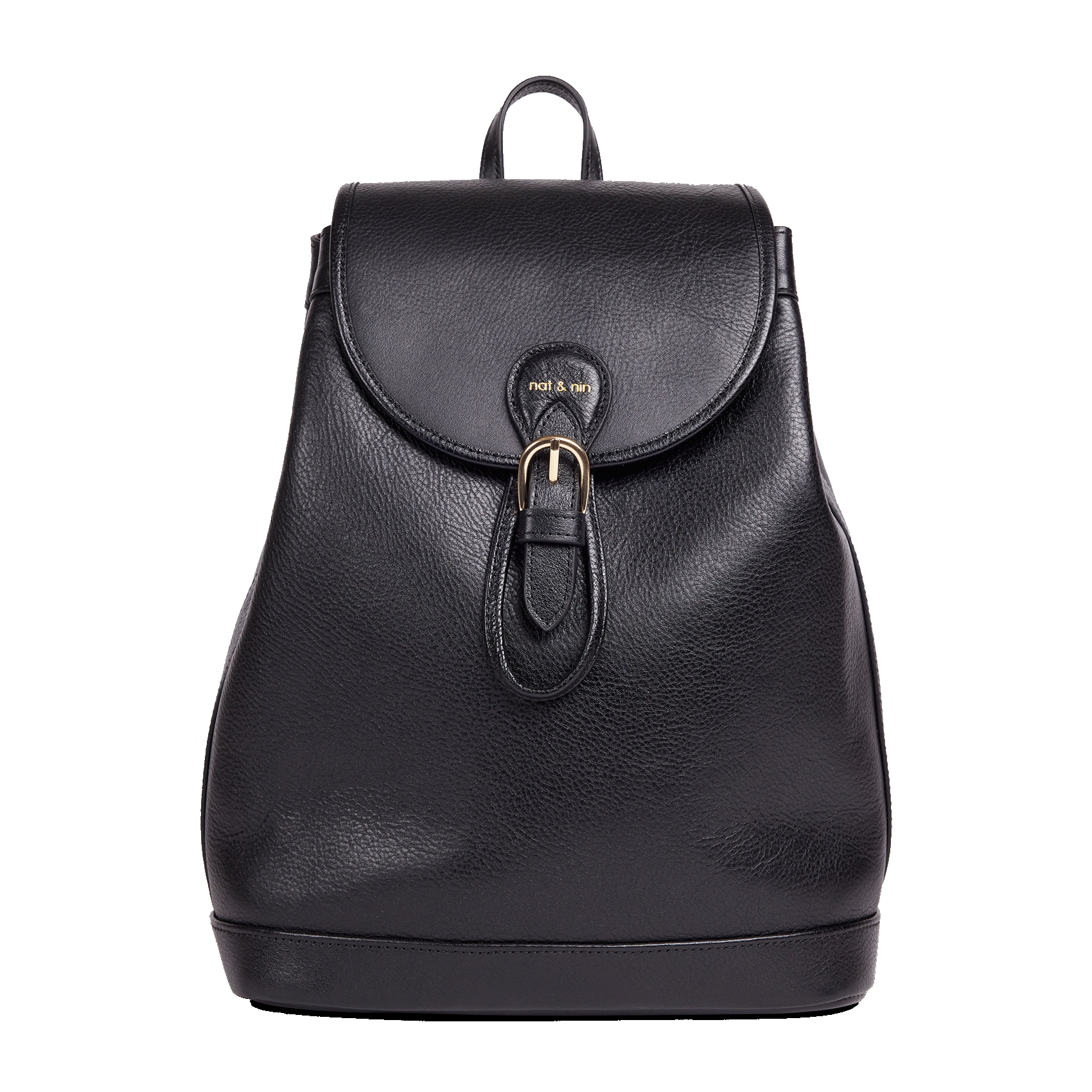 Mochila de cuero JUDE Noir