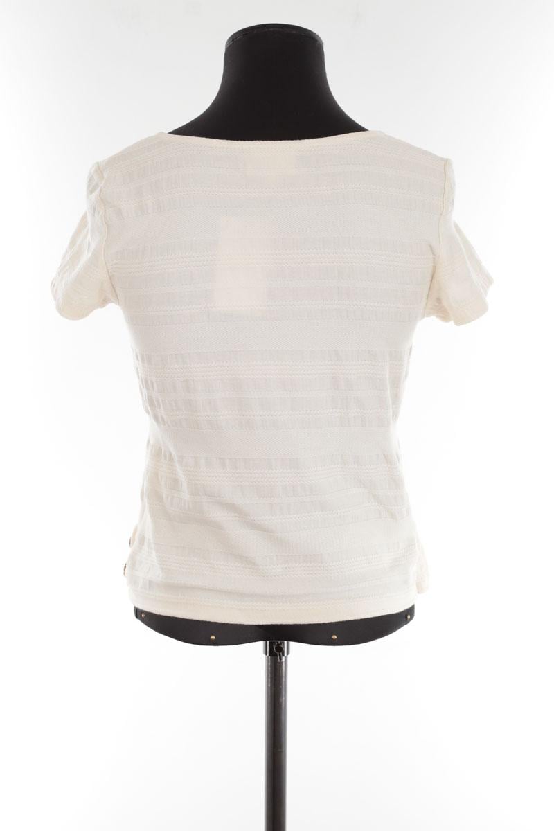 Cotton T-shirt SEZANE - Seconde main White