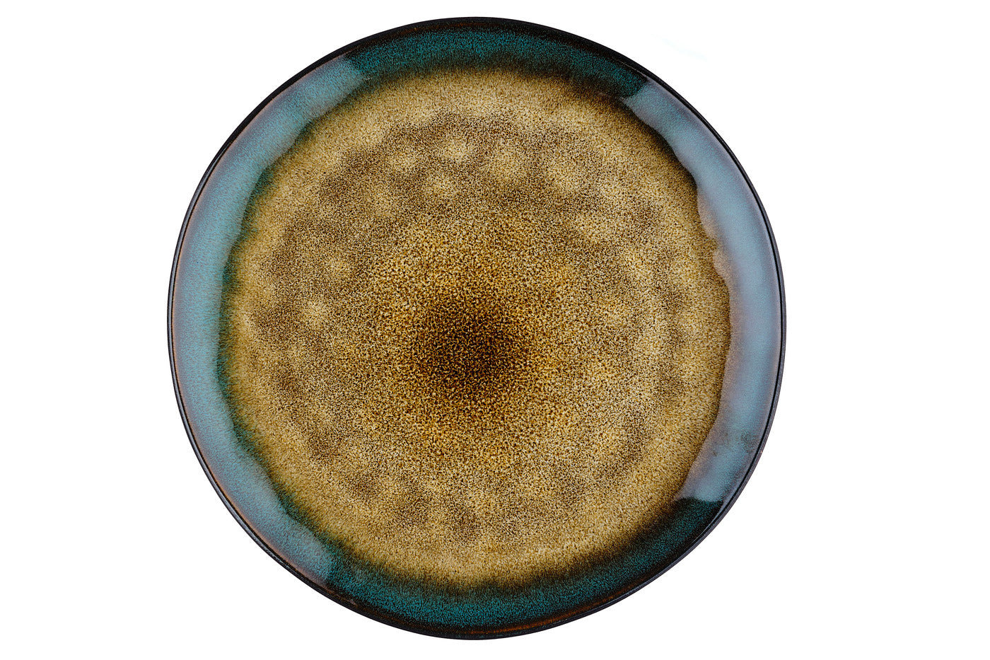 Island land & sea ø28cm plate - 6 pieces BJORN Brown