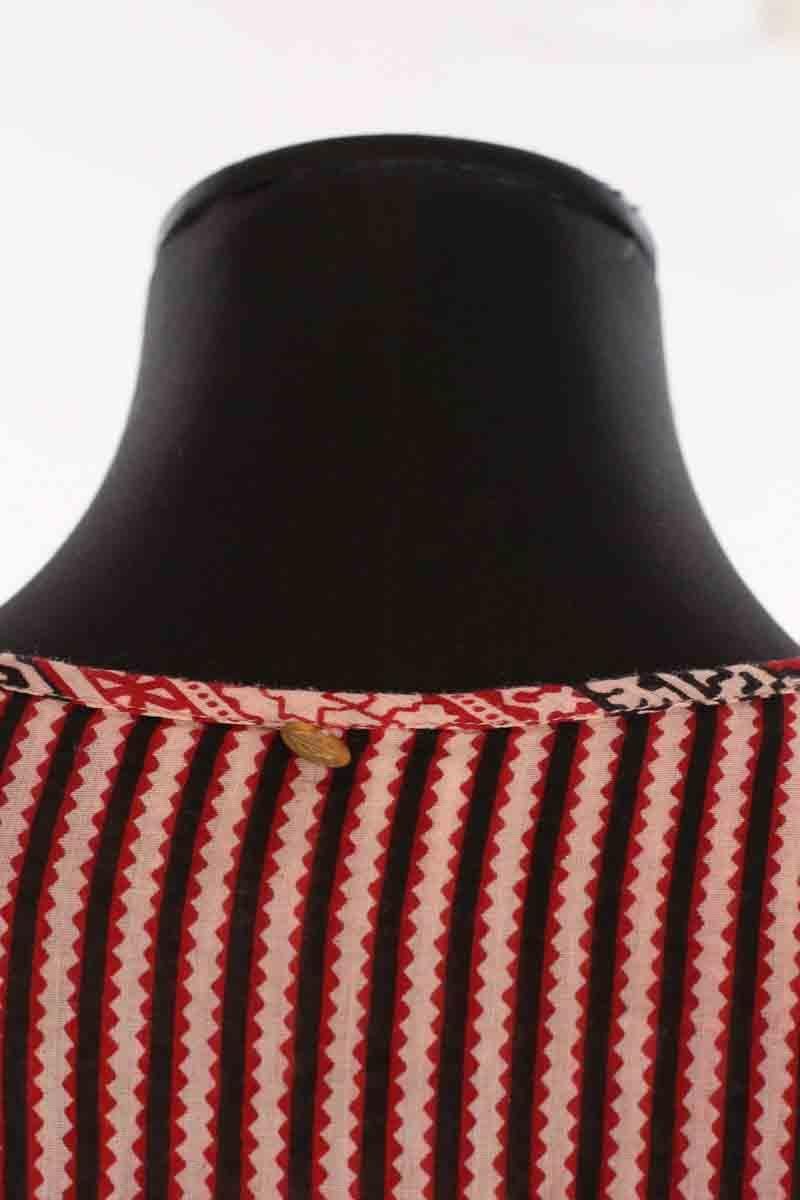 Cotton blouse ANTIK BATIK - Seconde Main Brown