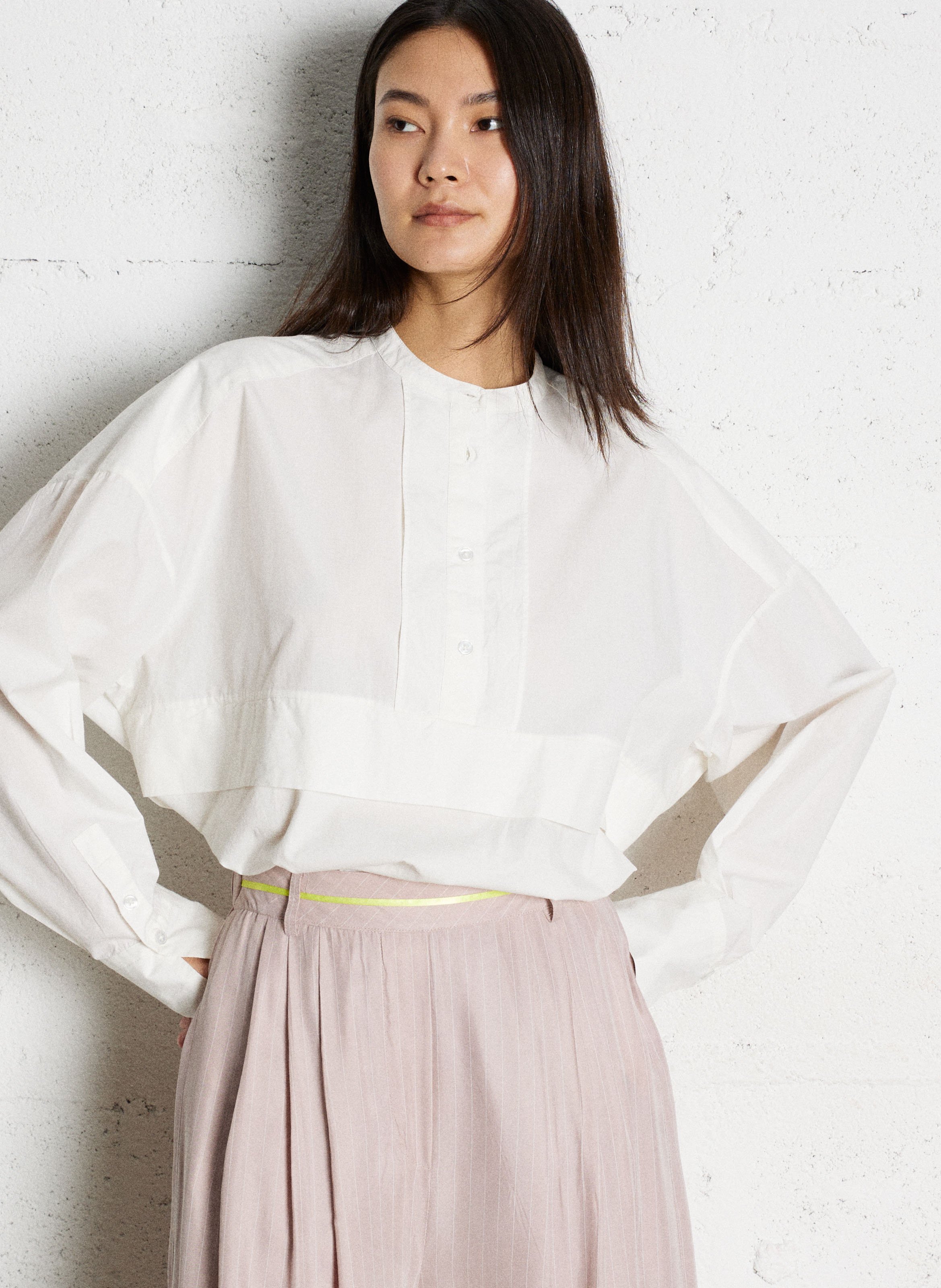 Loose shirt MES DEMOISELLES White
