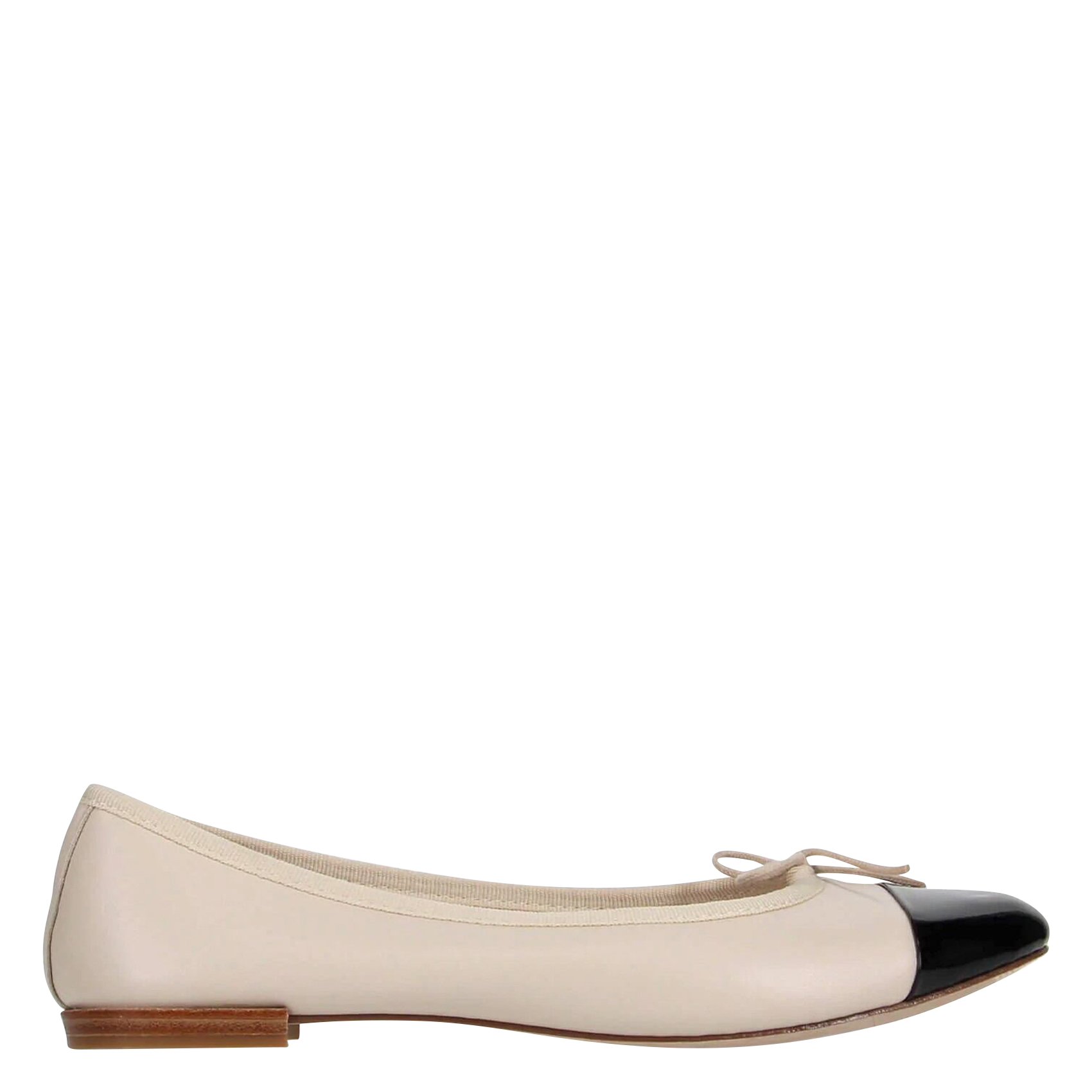 Two-tone ballet flats with contrasting toe REPETTO Beige